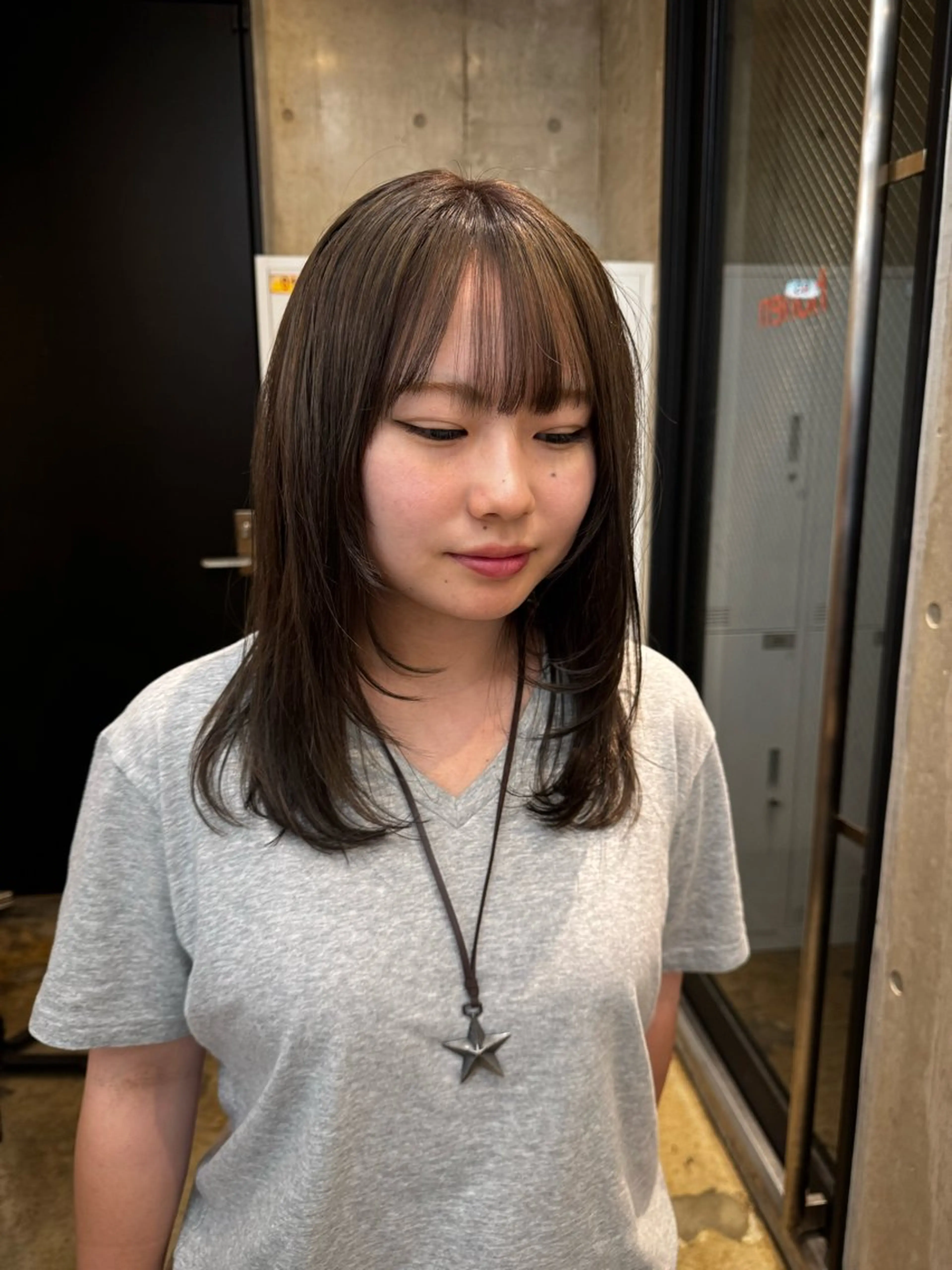 カラー ヘアカラー sora/ハイトーン /透明感カラー🫧のヘアスタイル