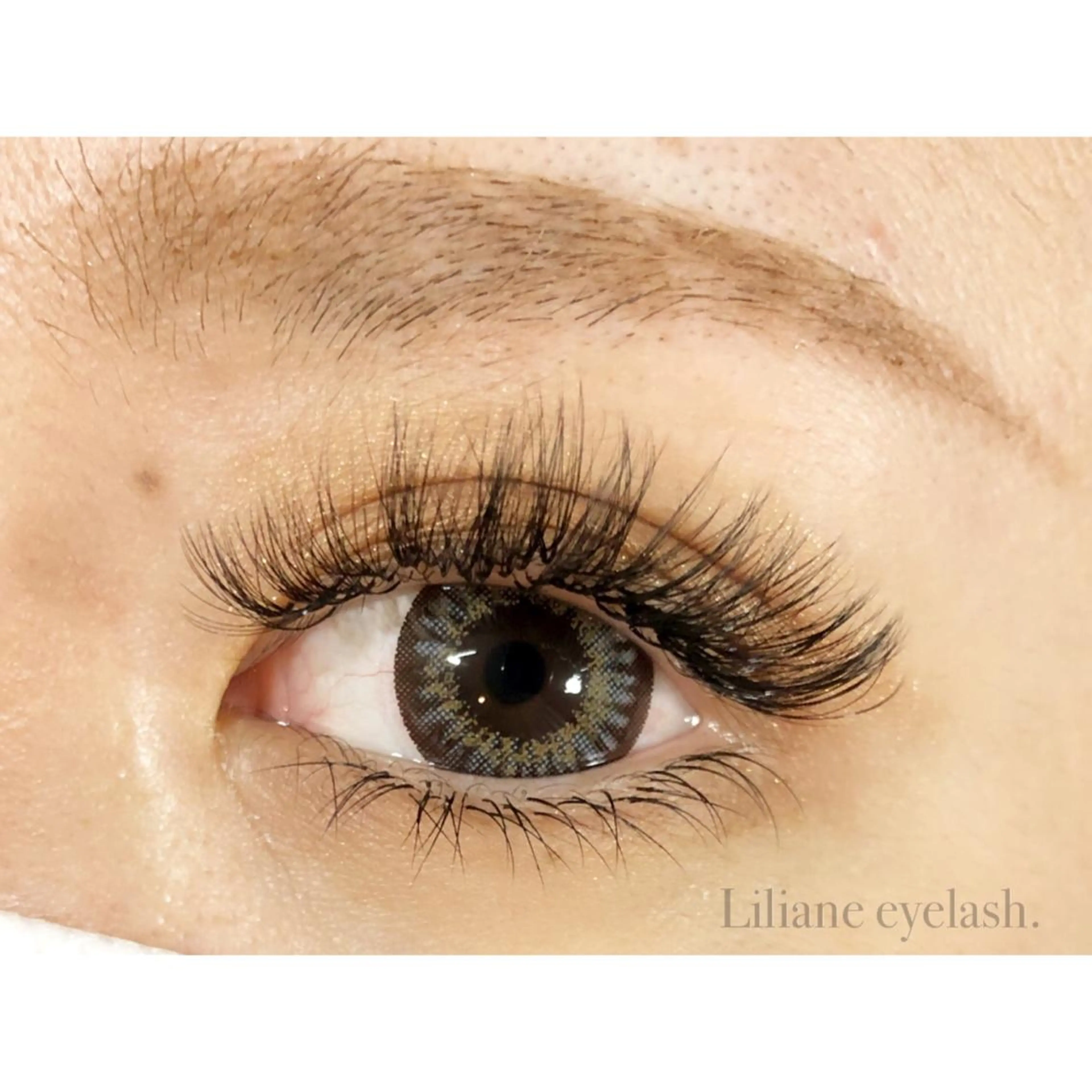 下まつ毛付け放題の写真