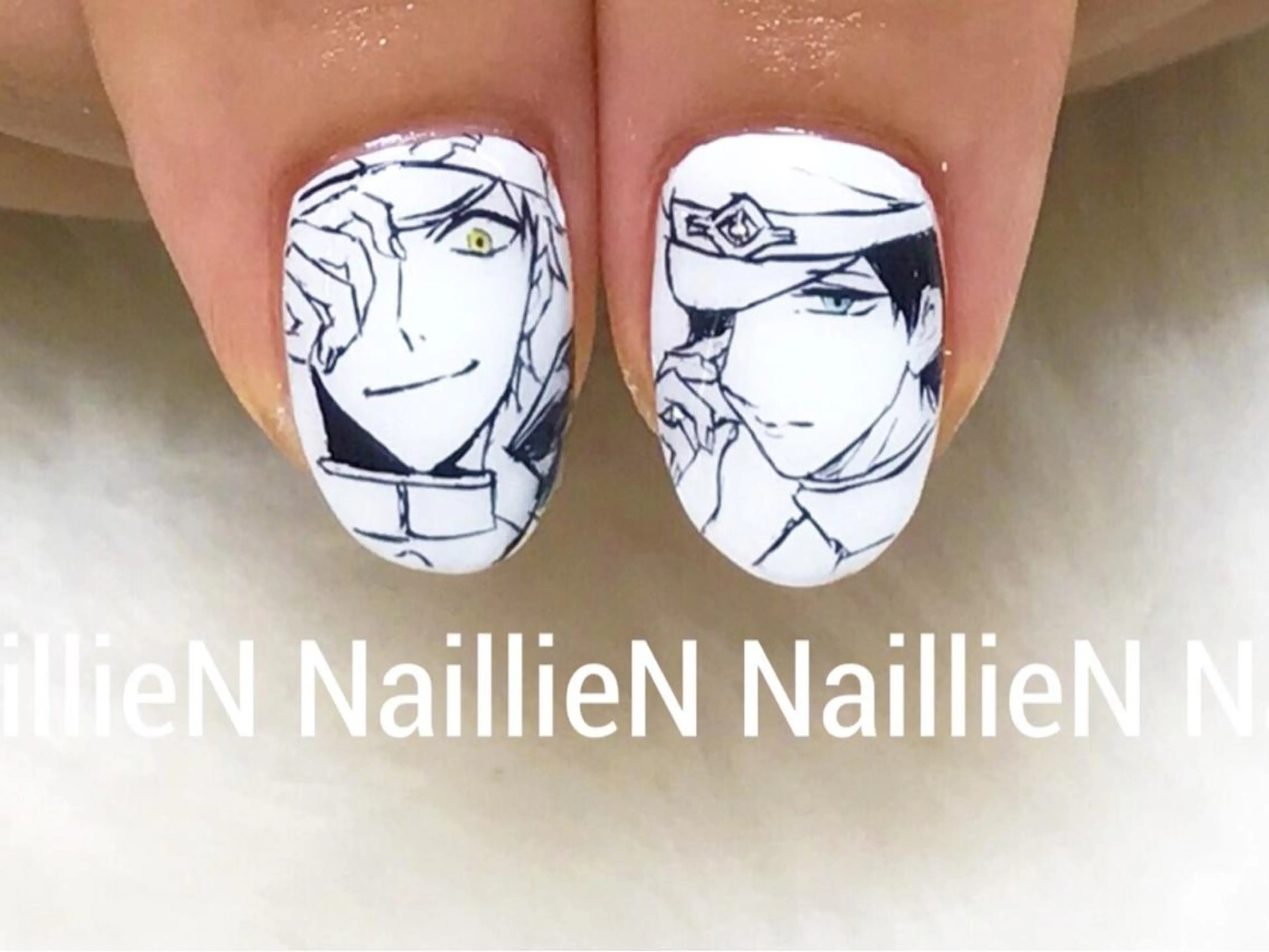 ネイル 持ち込み ハンドネイル Nail lieNのネイルデザイン