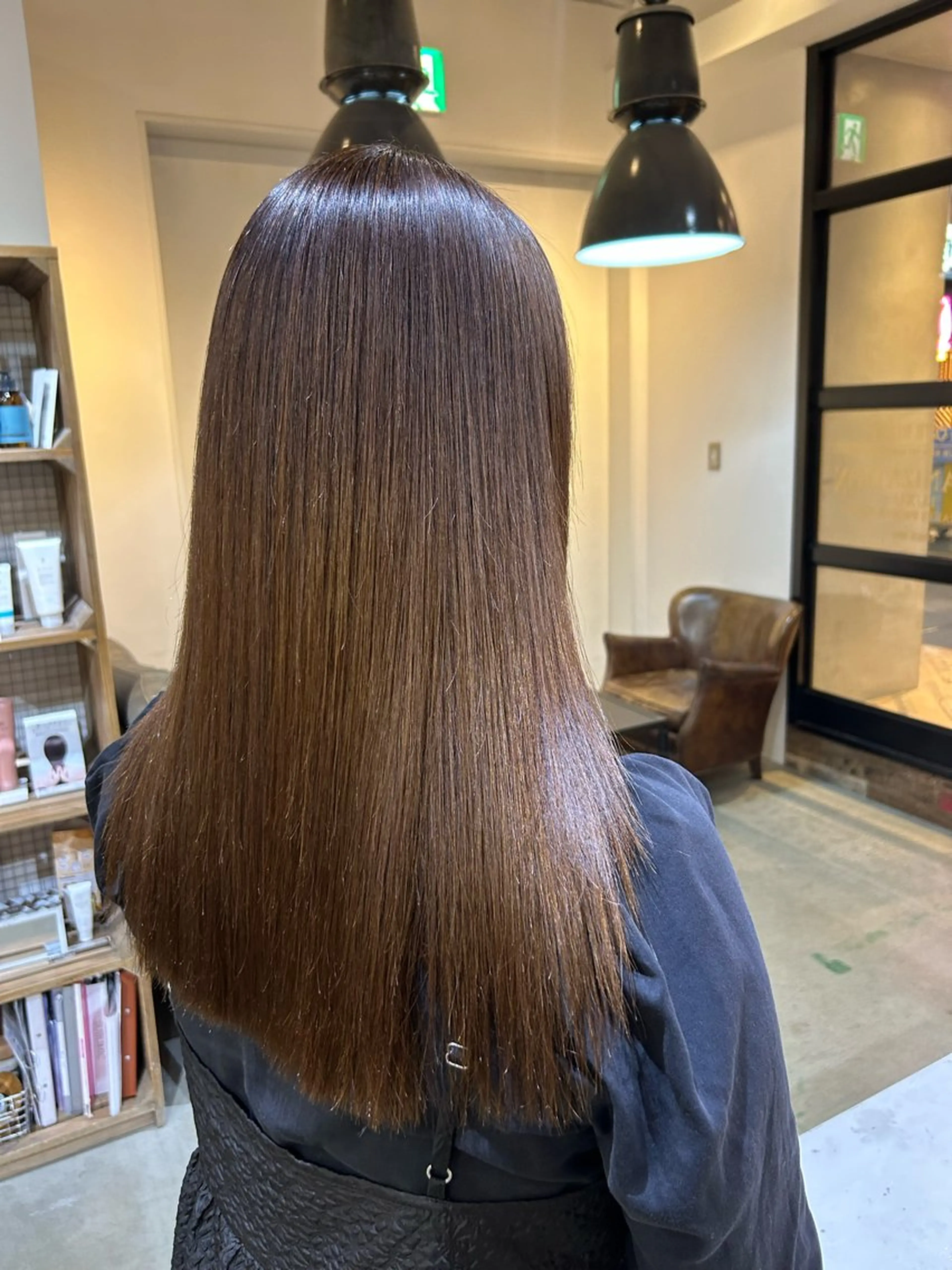 ロング 酸性ストレート 艶髪/髪質改善 yukaのヘアスタイル