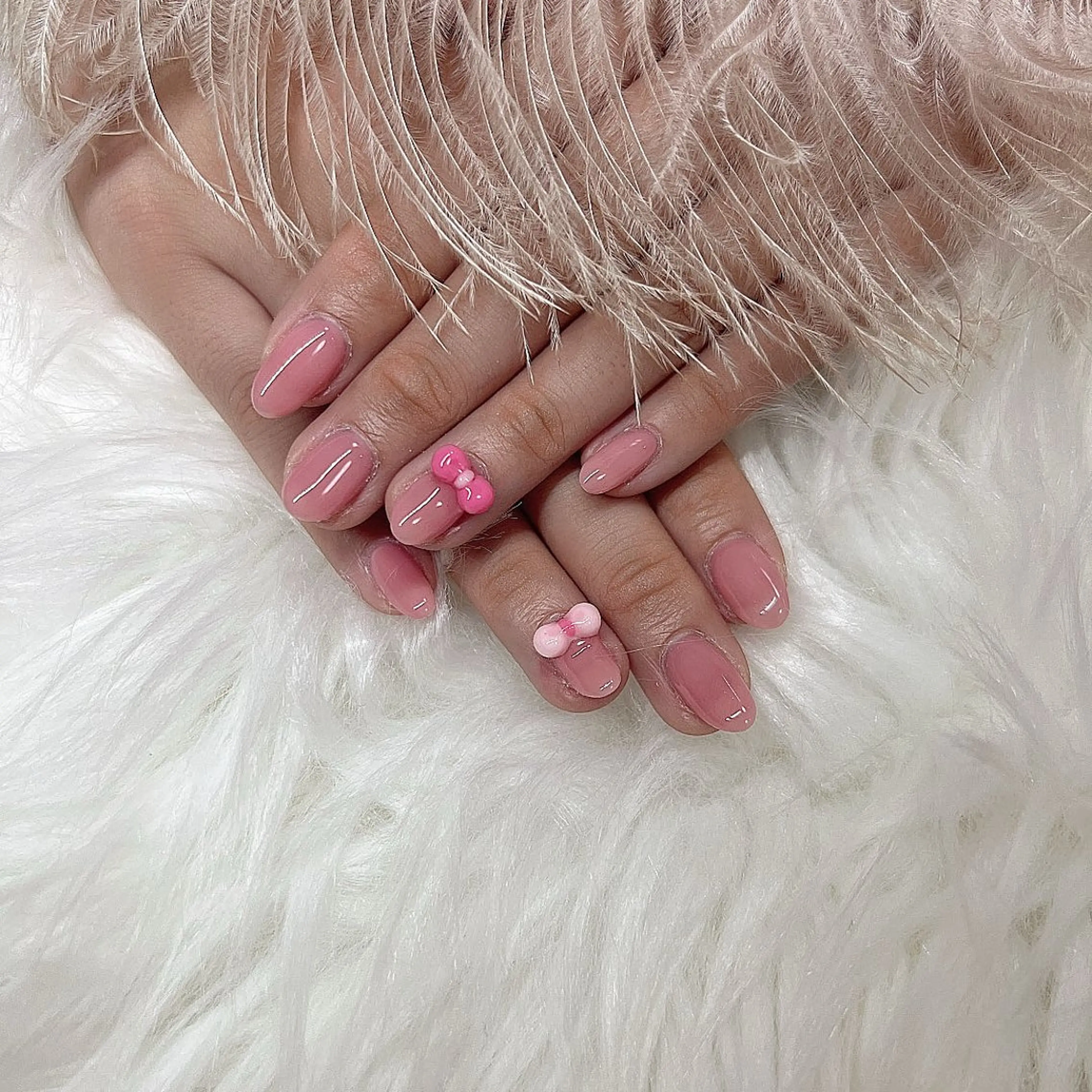 ネイル チークネイル 長さ出し フットネイル フレンチネイル ジェルネイル ハンドネイル Enny lovelyのネイルデザイン