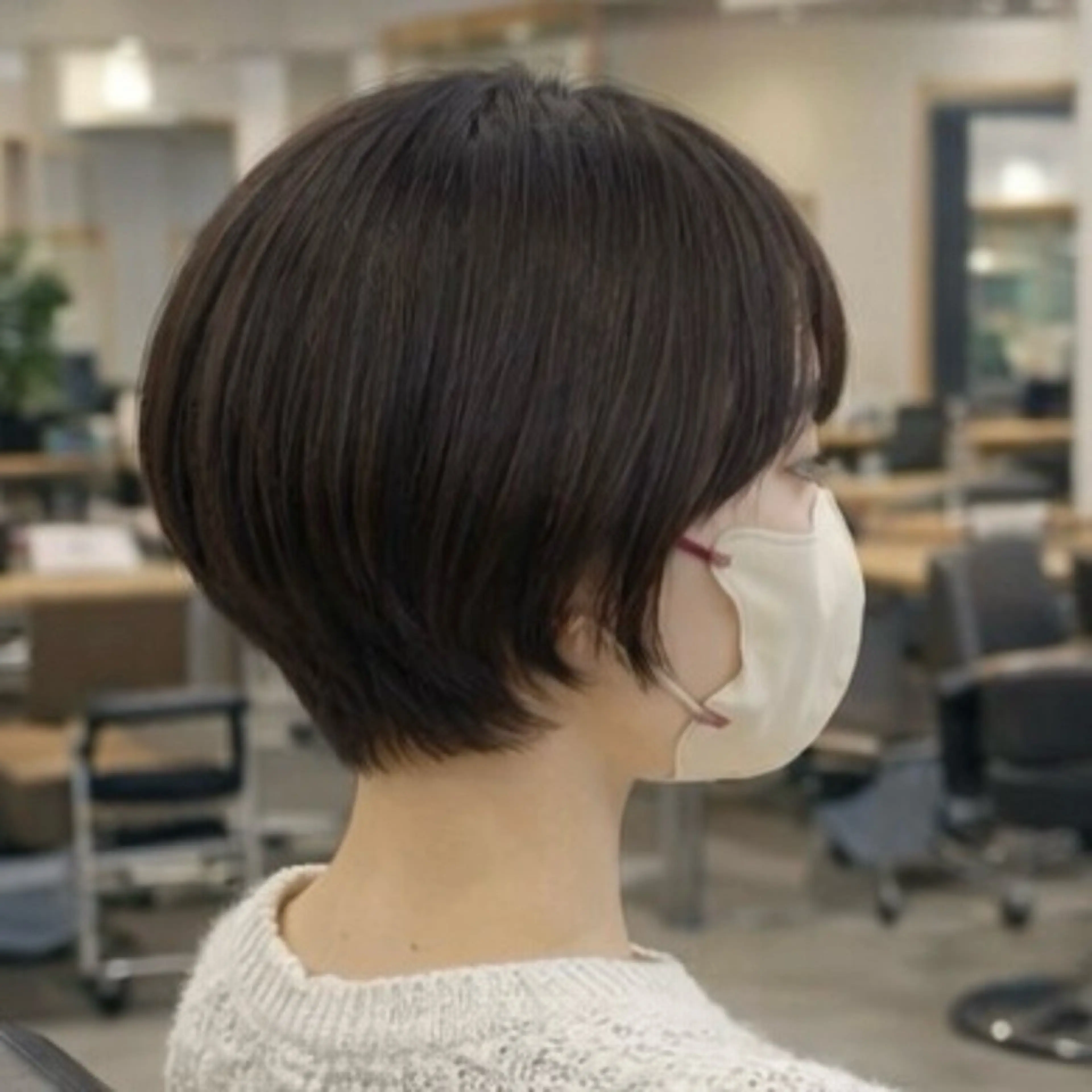 ショート 似合わせカット ショートヘア トリートメント manami/ ショート/パーマのヘアスタイル