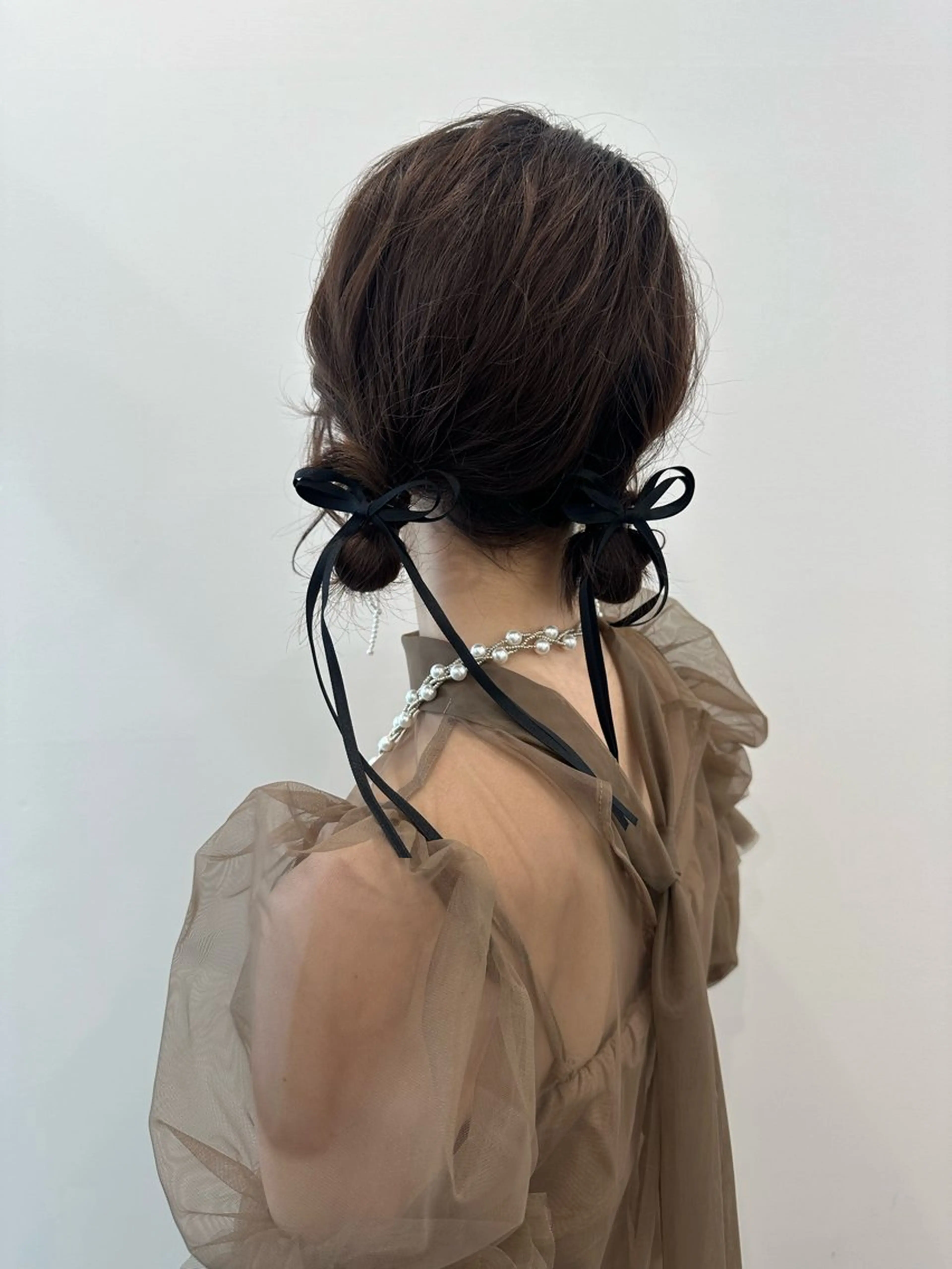 ミディアム ヘアアレンジ ヘアセット ヘアセット/艶カラー 💐nao.のヘアスタイル