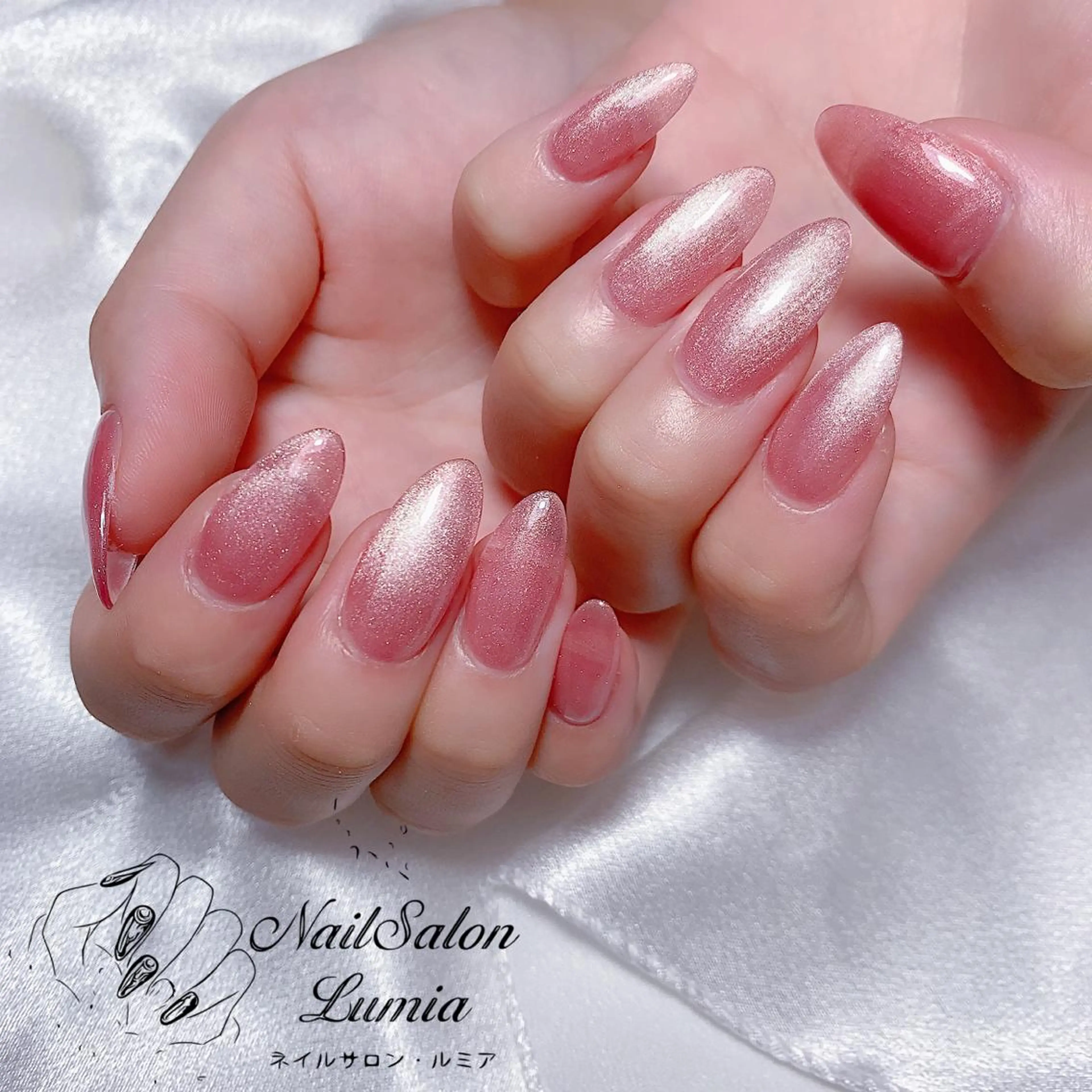 ネイル ハンドネイル ネイルサロン ルミア Lumia 店長のネイルデザイン
