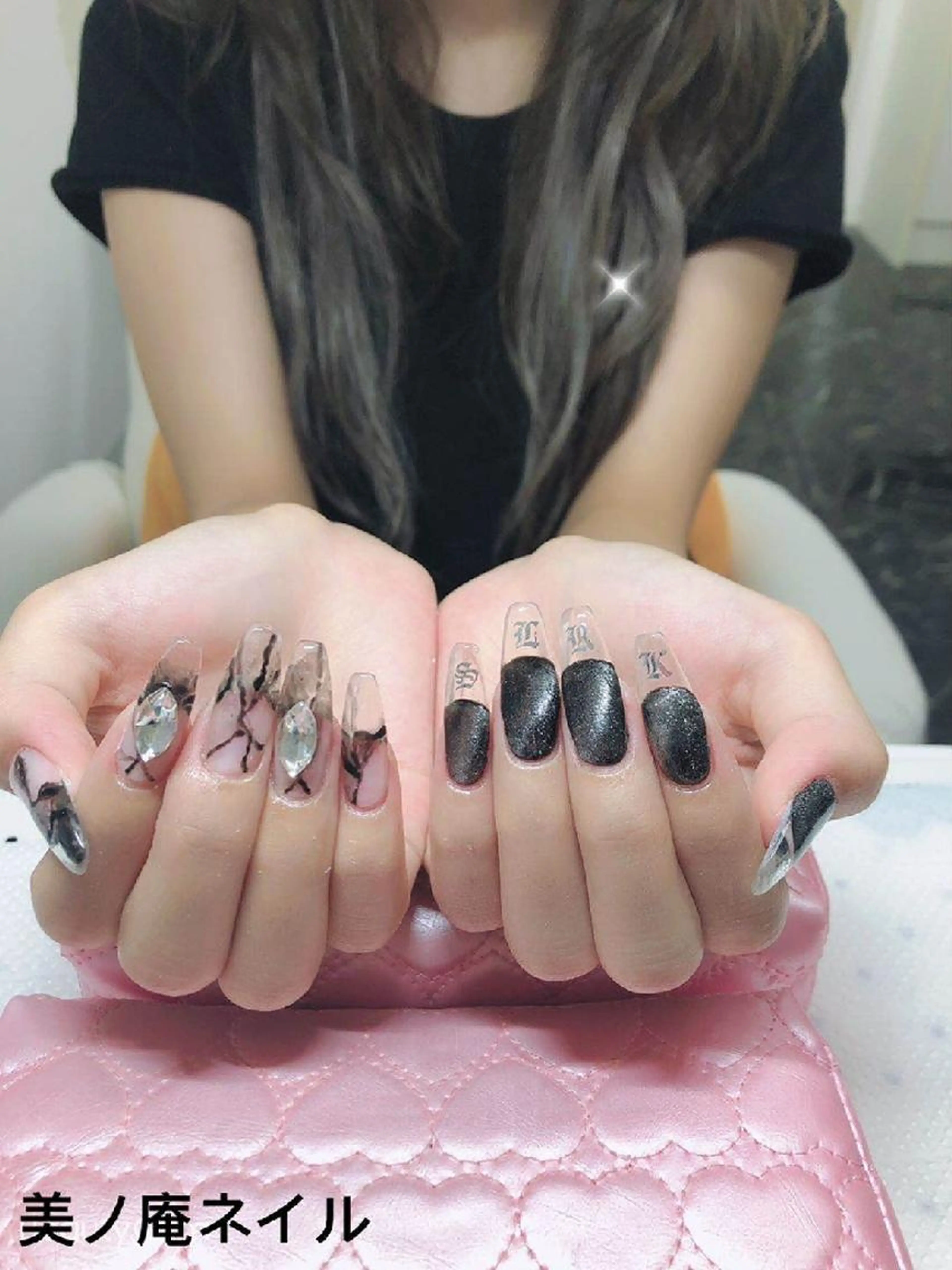 冬限定クーポン♥[アクリルスカルプ10本長さ出し＋アートやり放題の写真