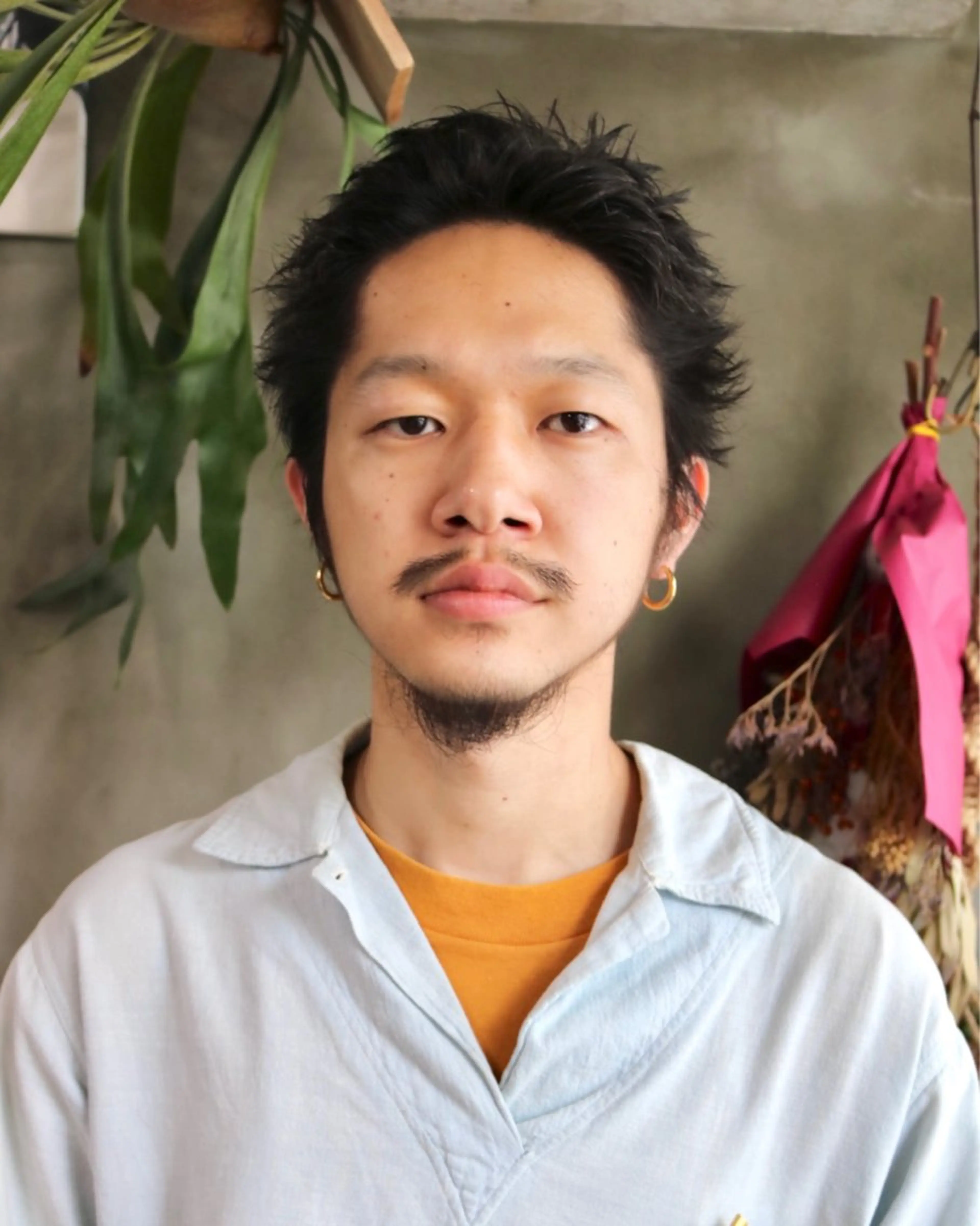 ショート メンズ カット 木村陸弥 似合わせ 透明感カラー🌿のヘアスタイル