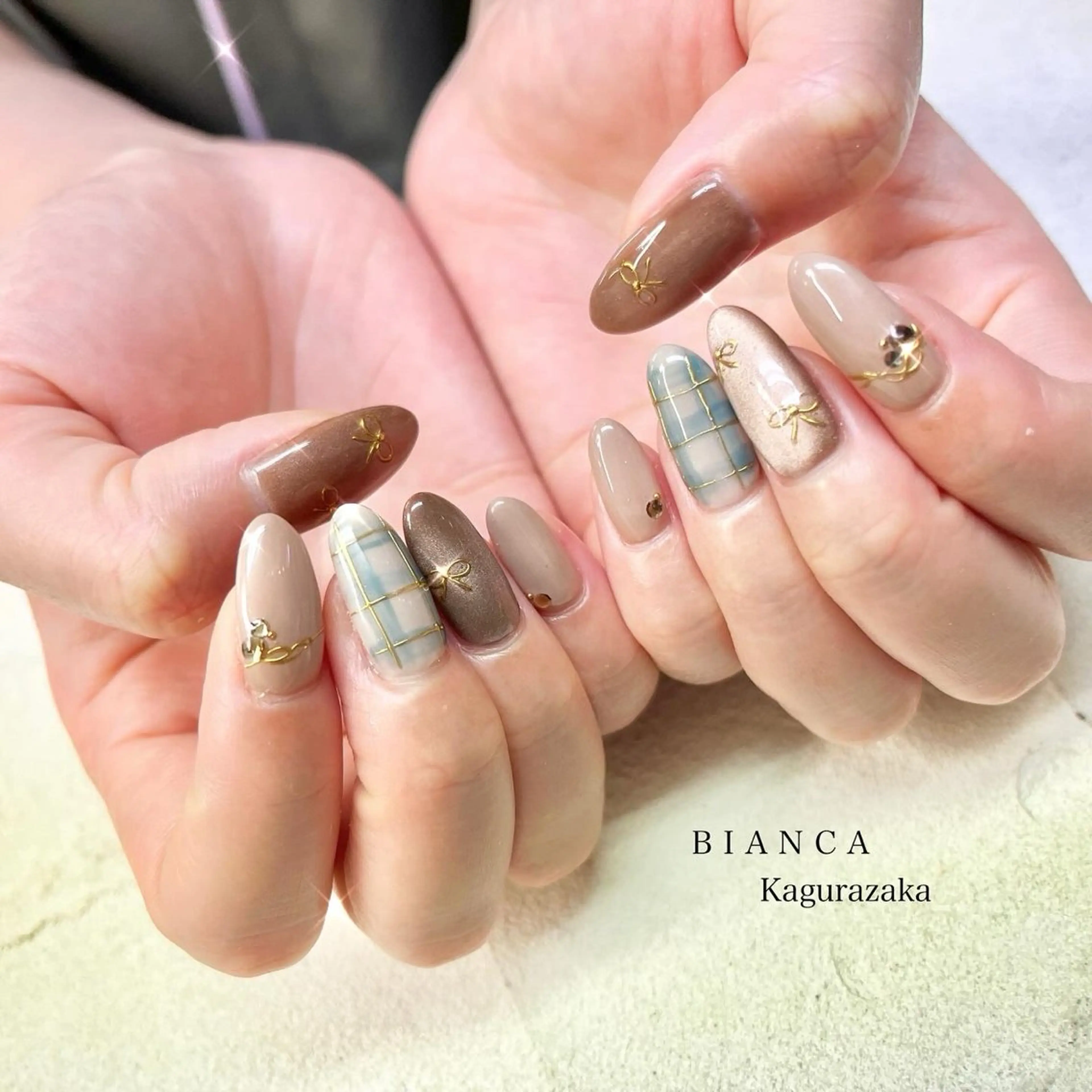 ネイル ハンドネイル ハンドケア BIANCA Ouchidaのネイルデザイン