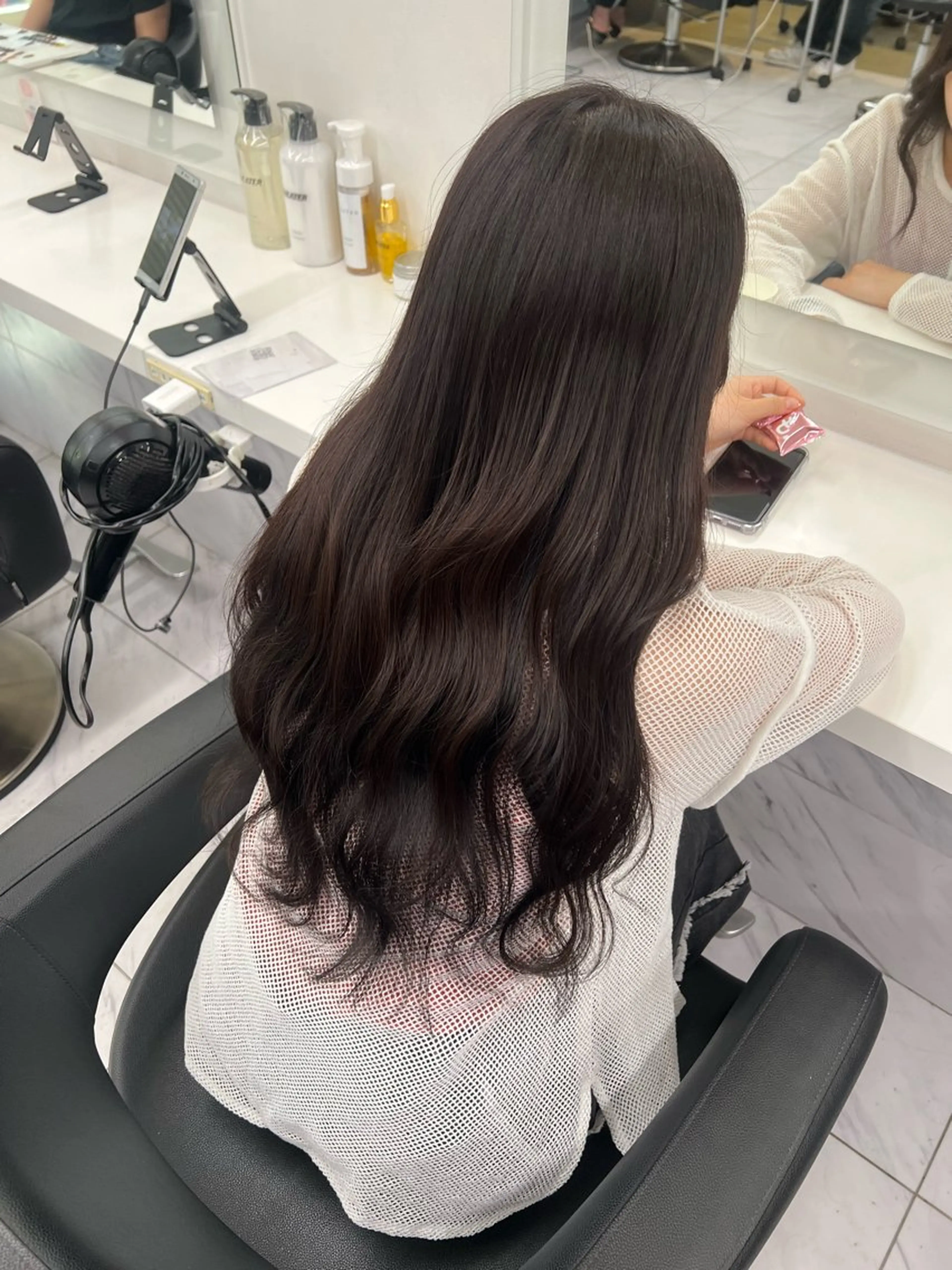 ロング カラー 韓国レイヤーカット /REIのヘアスタイル