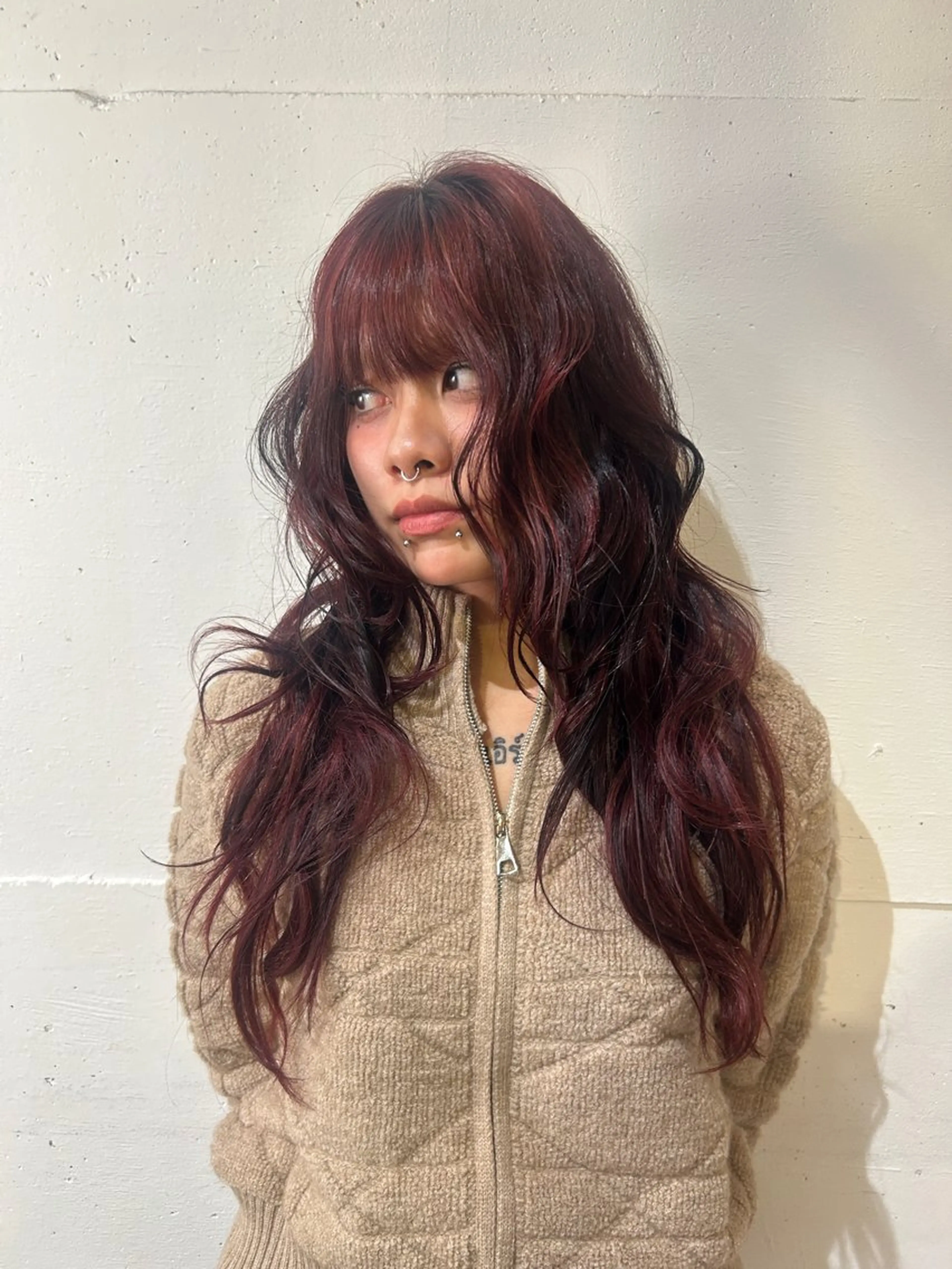 カラー ✩ジョウタロウ 艶カラーのヘアスタイル