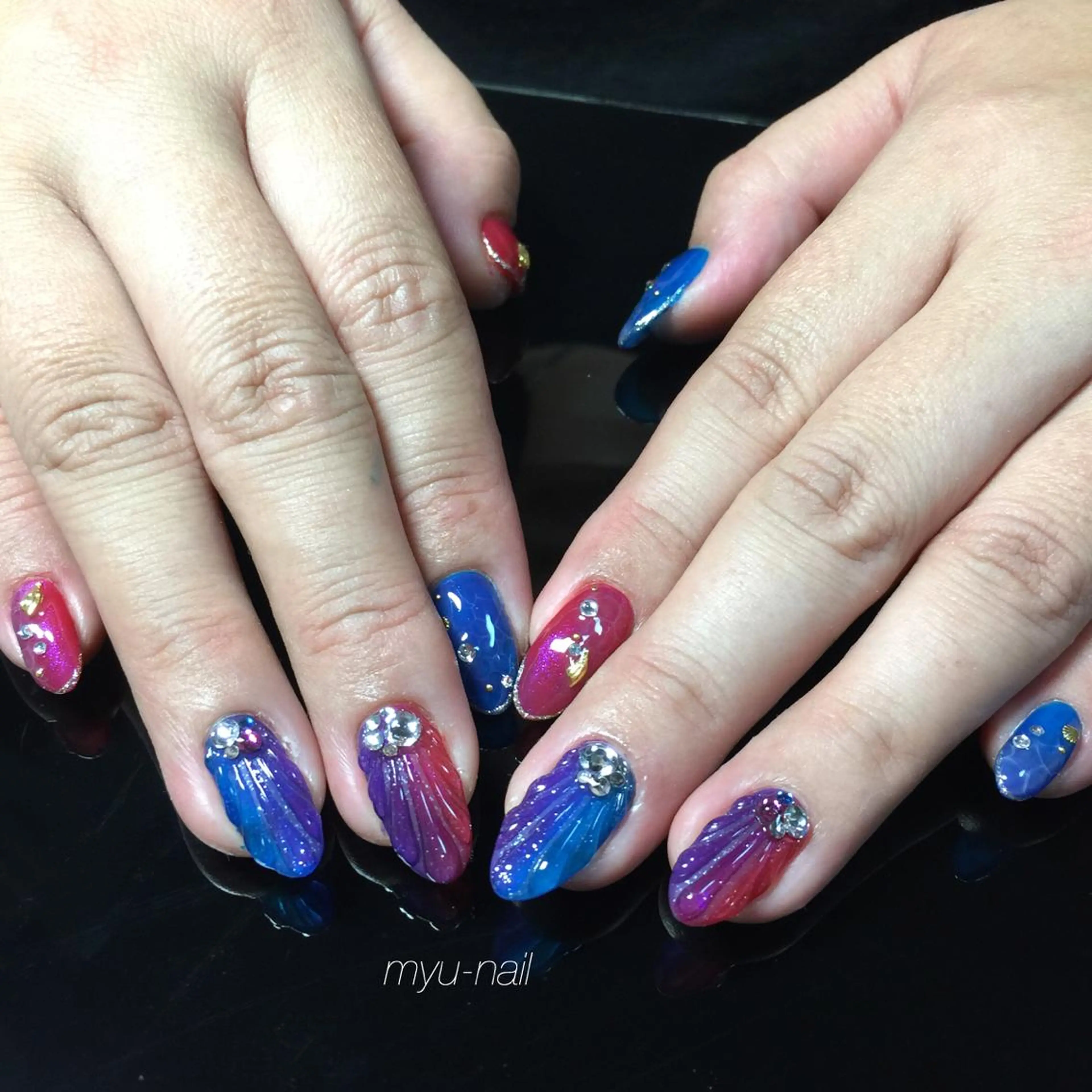 ネイル アートネイル ホームサロン myu-nailのネイルデザイン