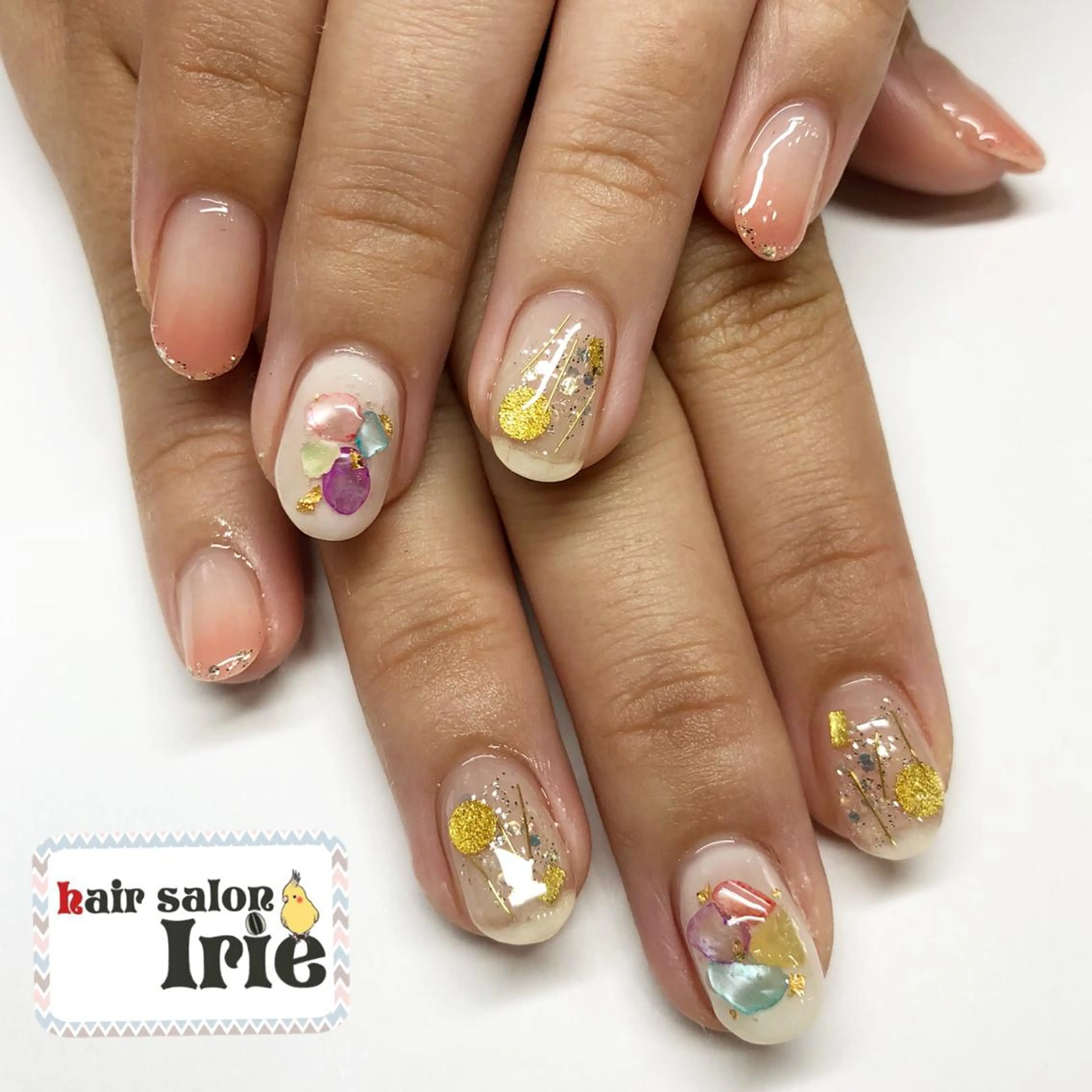 ネイル Hair salon Irie所属・與儀 知佳のネイルデザイン