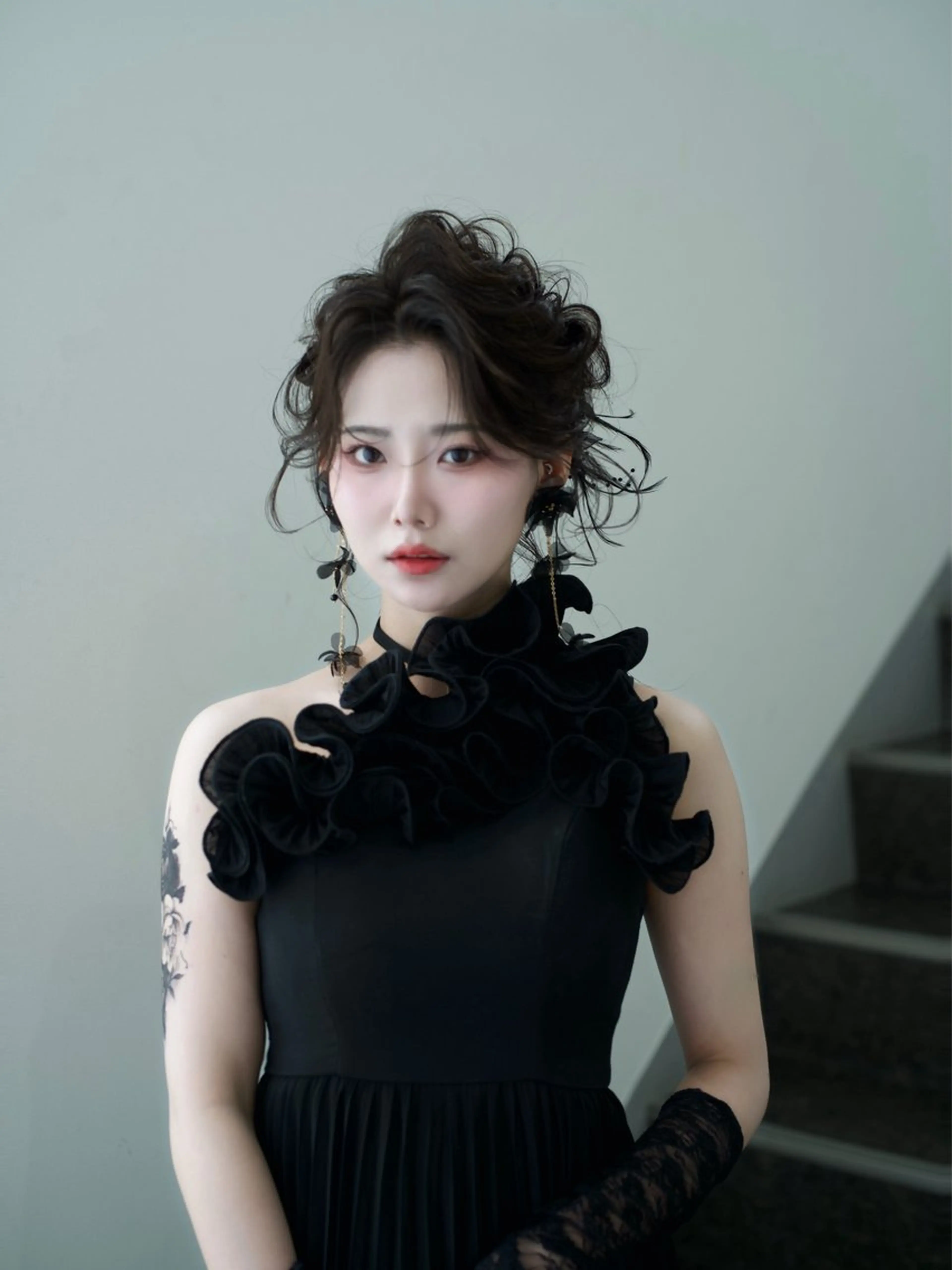 ロング 濱田 剛志のヘアスタイル