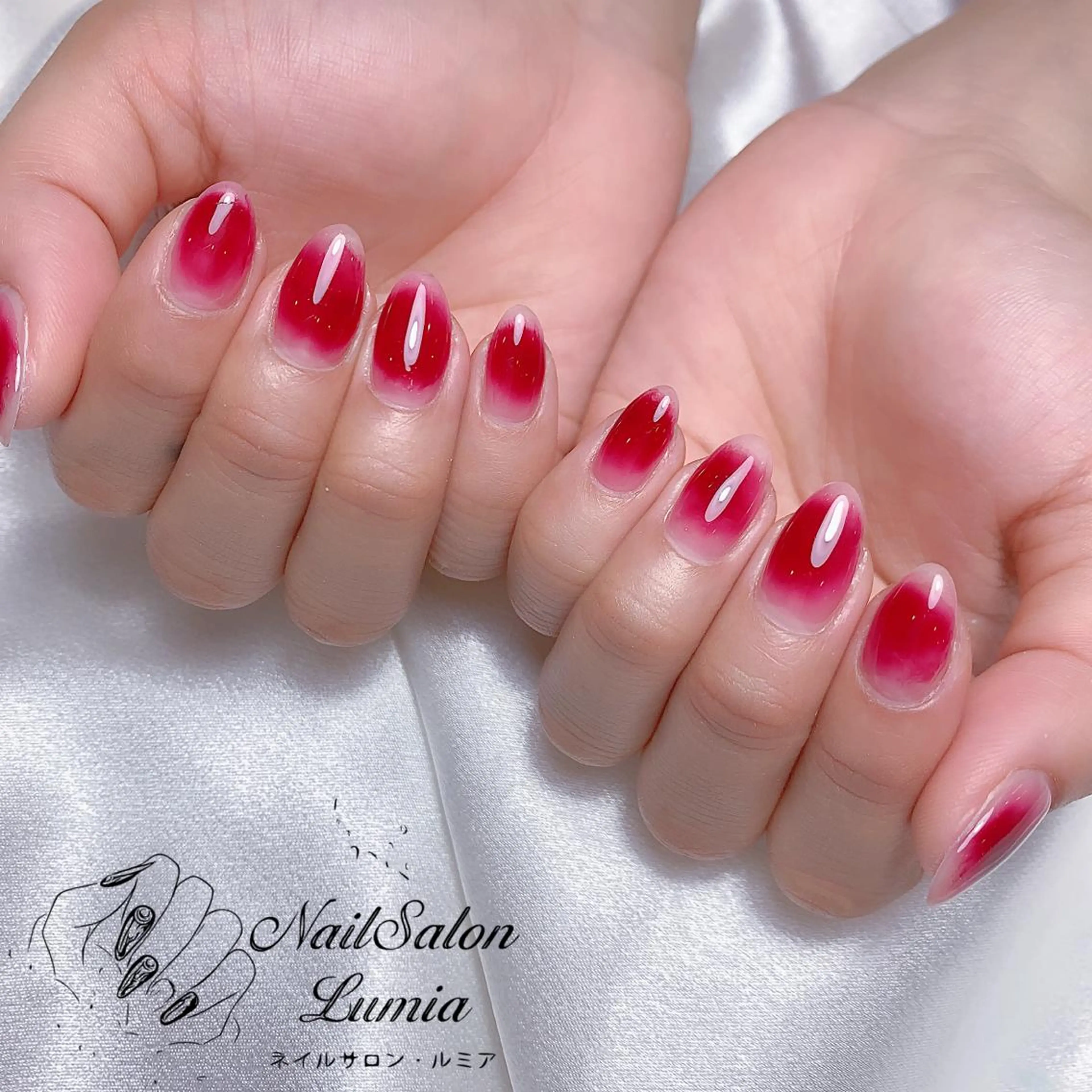 ネイル ハンドネイル ネイルサロン ルミア Lumia 店長のネイルデザイン