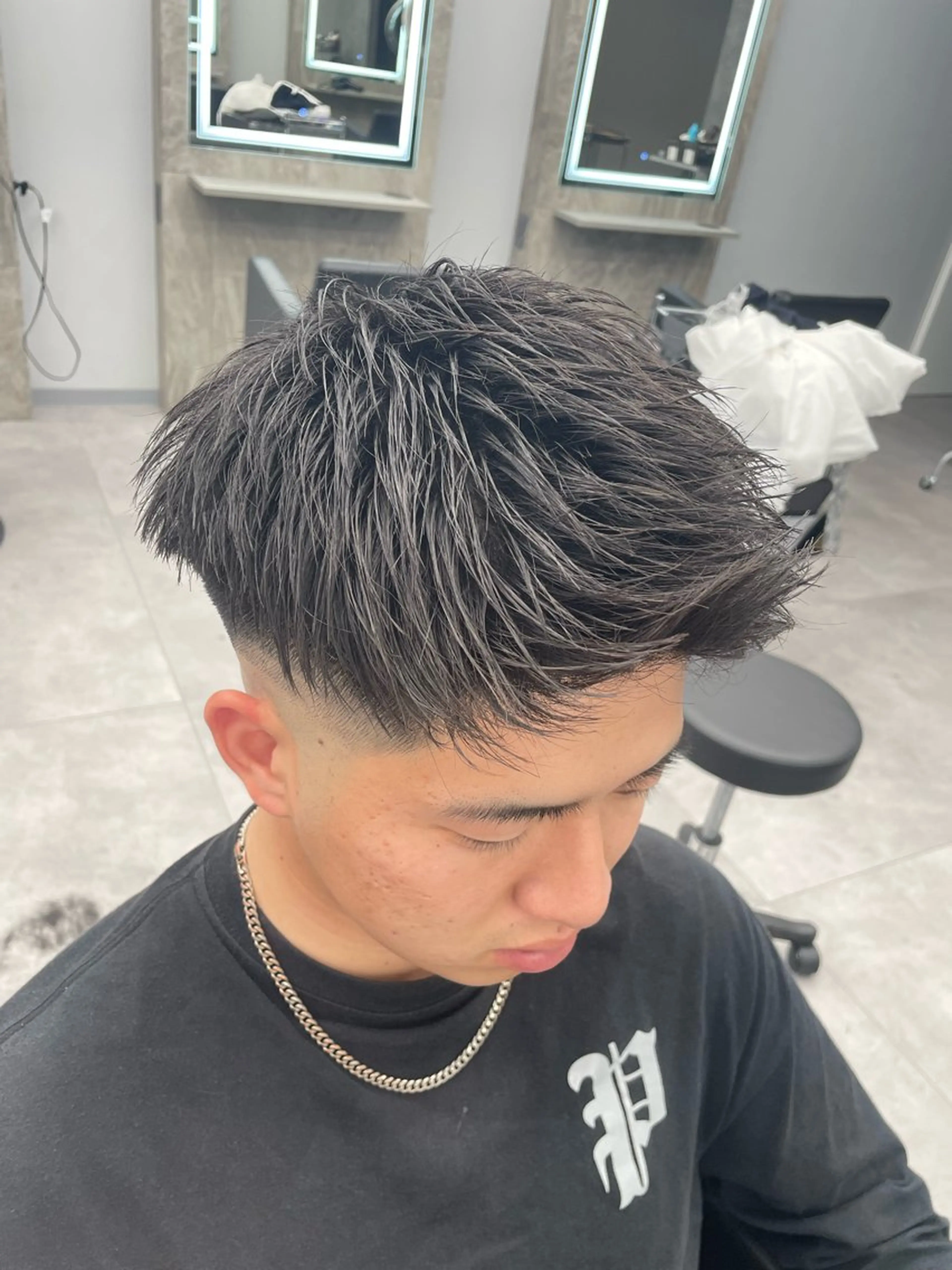 ショート メンズ mens hair Bel.crow by ALEAP所属・平尾 泰暉のヘアスタイル