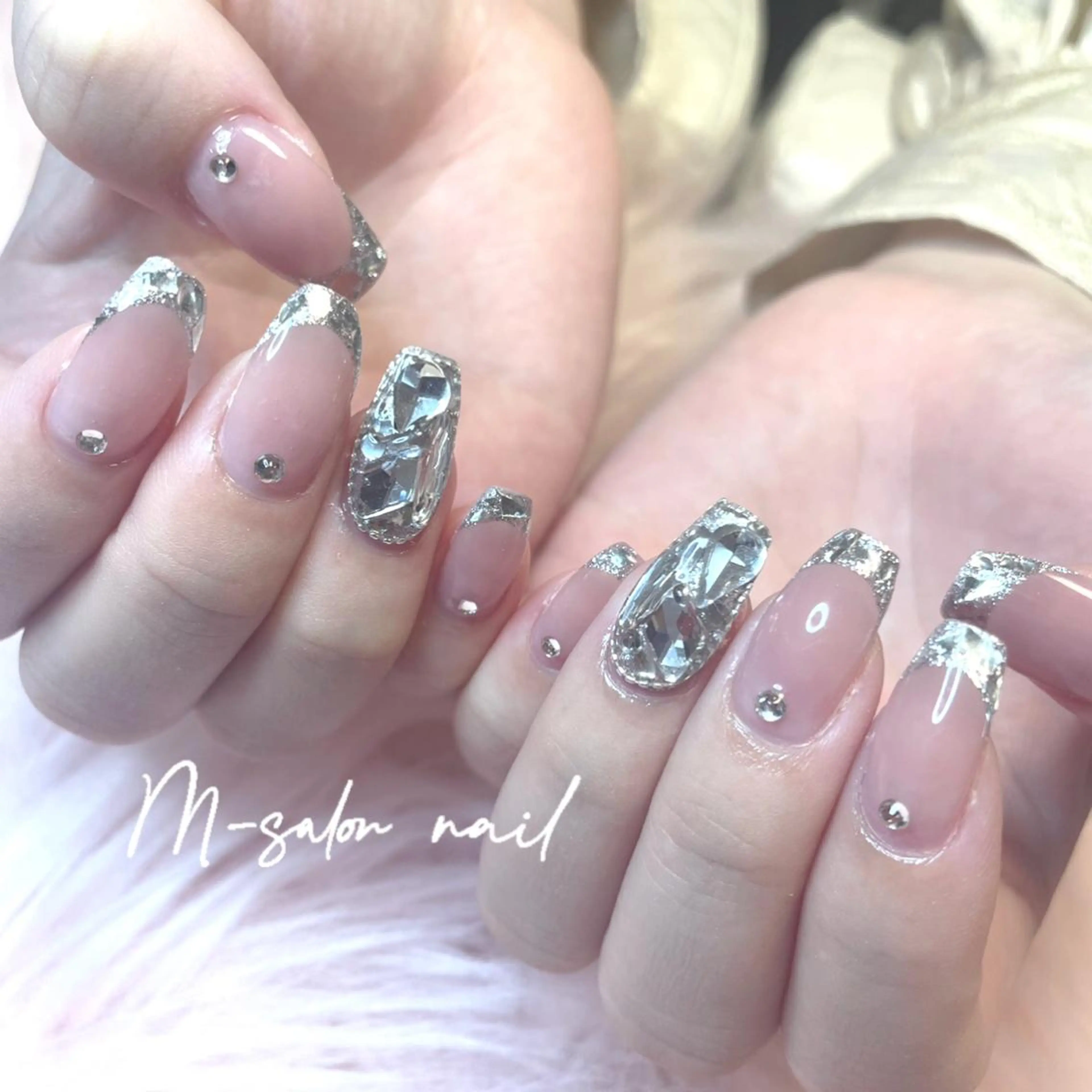 ネイル ハンドネイル 韓国/網紅/パーツ M-salonのネイルデザイン