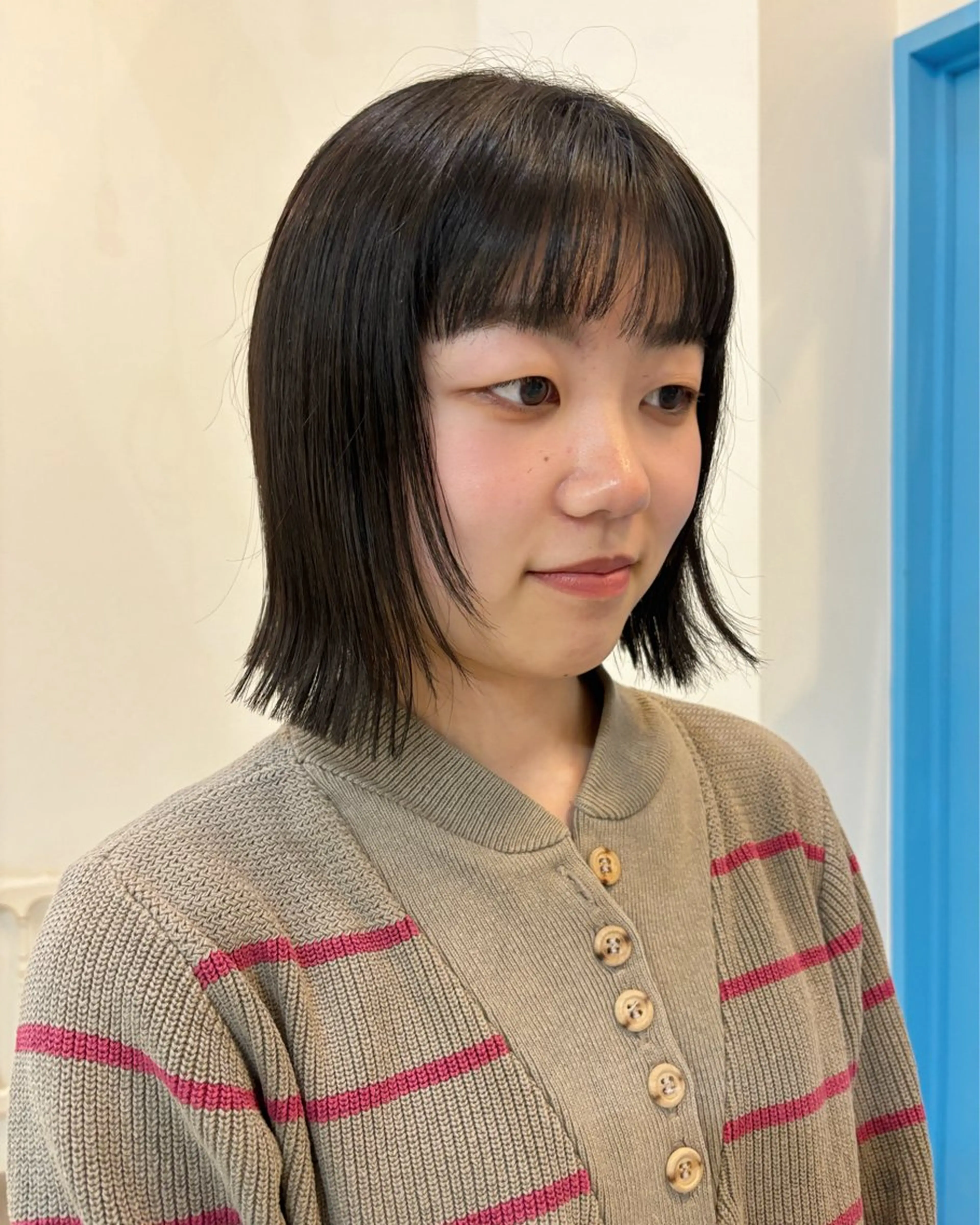 ショート カット ボブ／ミニボブ／ akaneのヘアスタイル