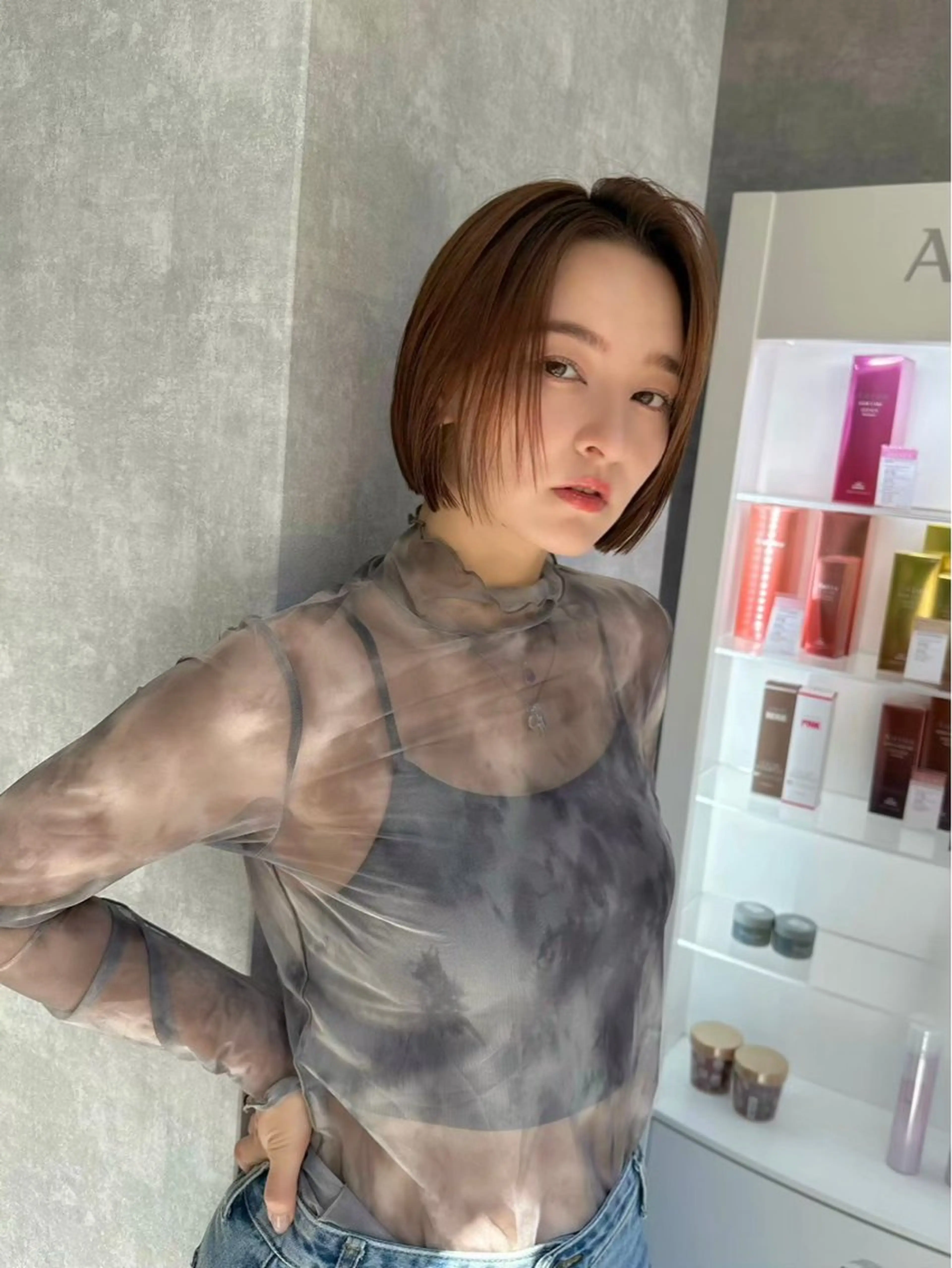 【ご新規様限定】カット＋カラー+前処理トリートメントの写真