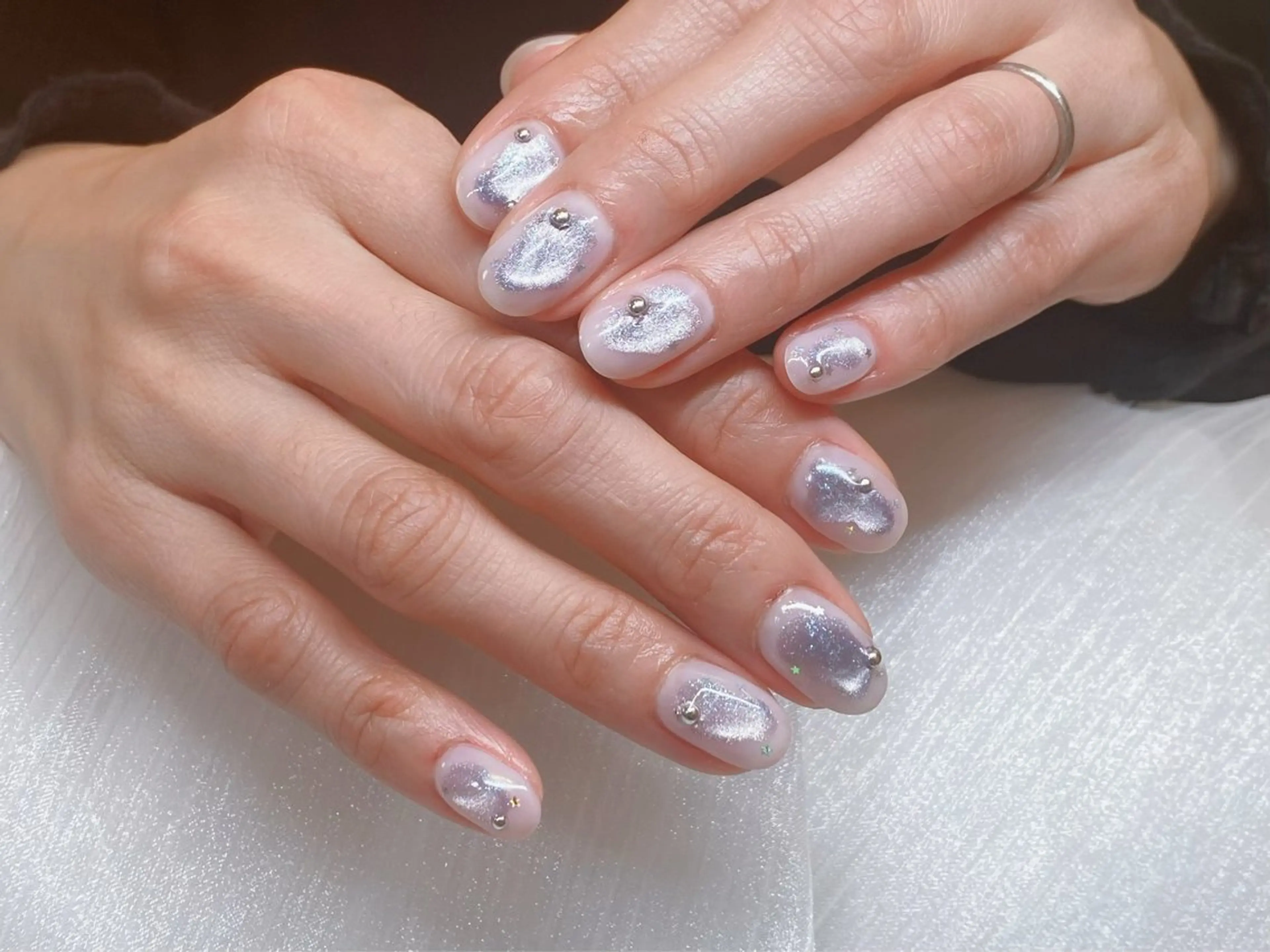 ネイル ハンドネイル LingK/nail 高士 翔子のネイルデザイン