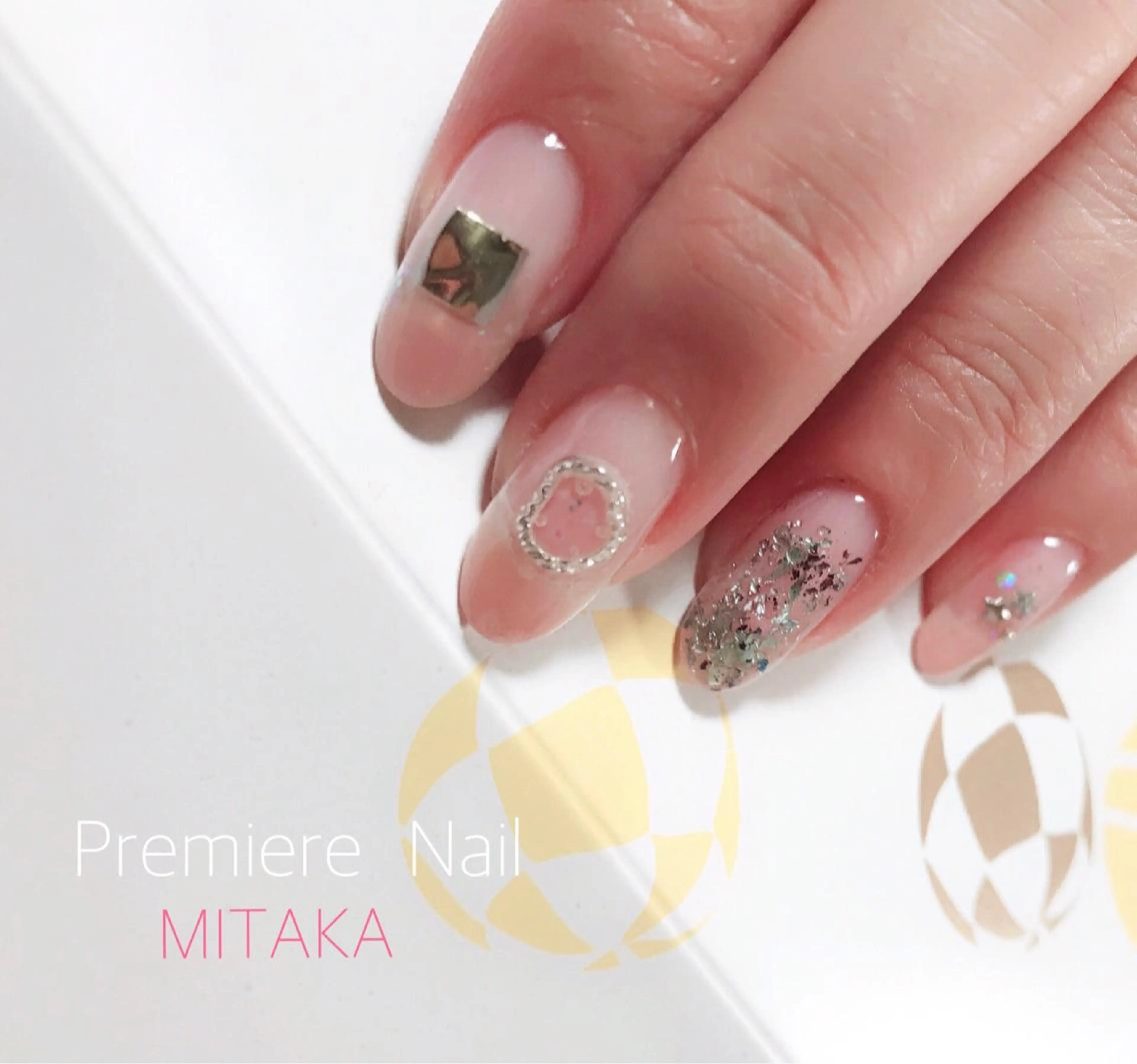 ネイル クリアネイル ジェルネイル Premiere Nail商店街店のネイルデザイン