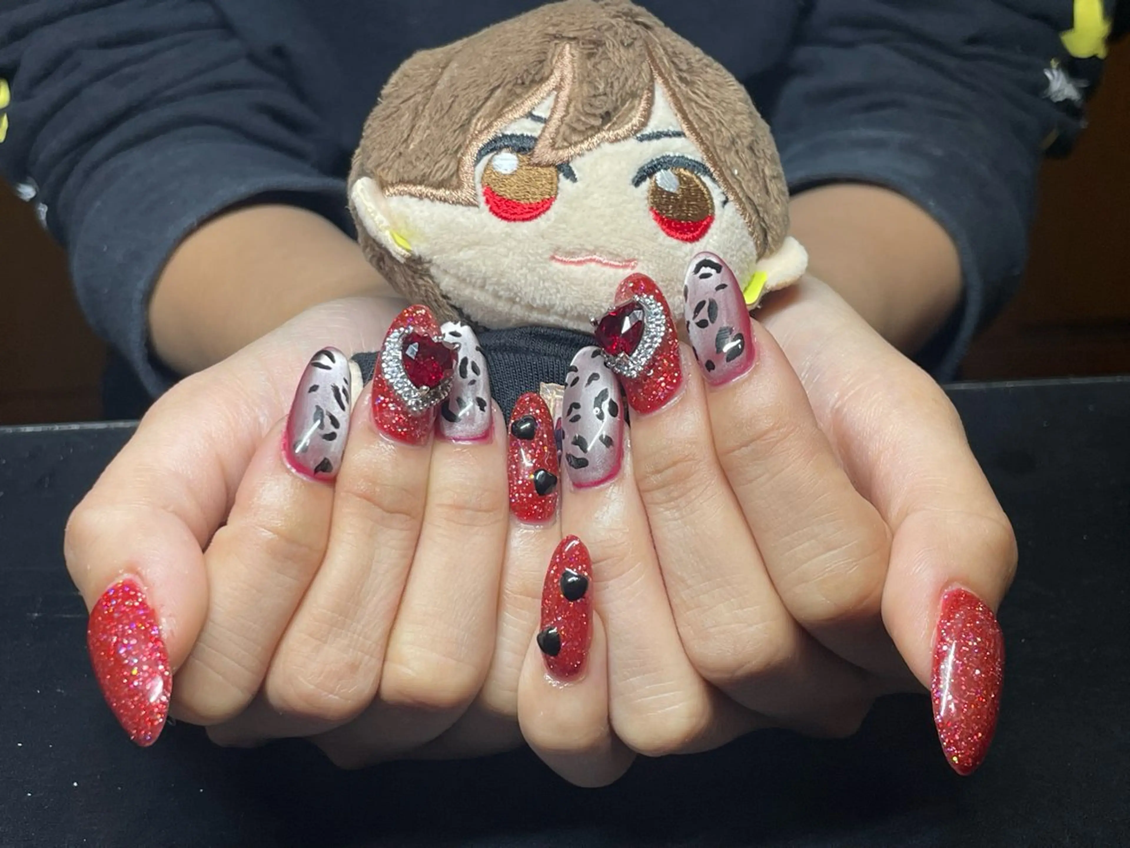 オフ込みスカルプデザインの写真