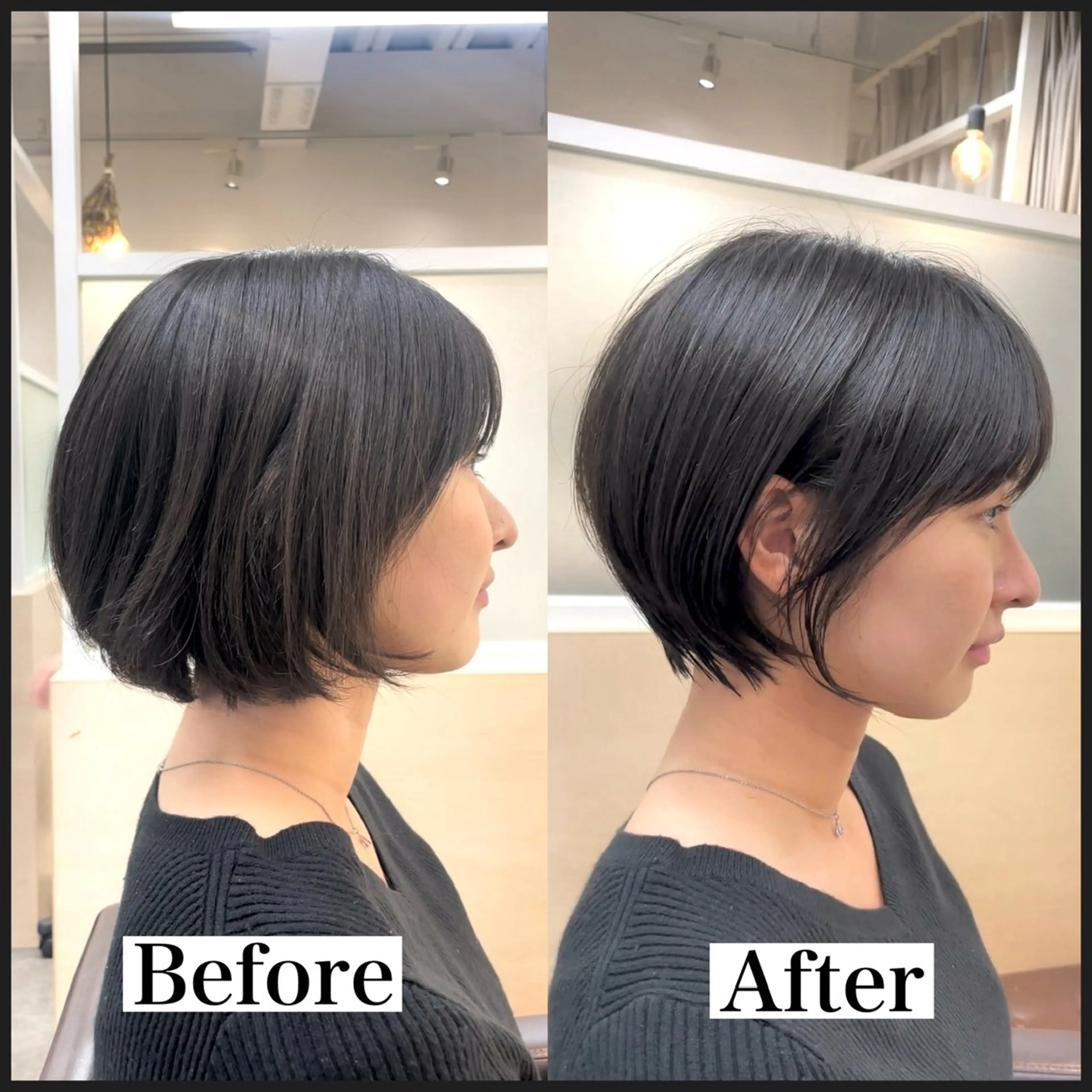 ショート カラー 丸みショート ショートヘア 表参道【髪質改善】 宮嶋勇太のヘアスタイル