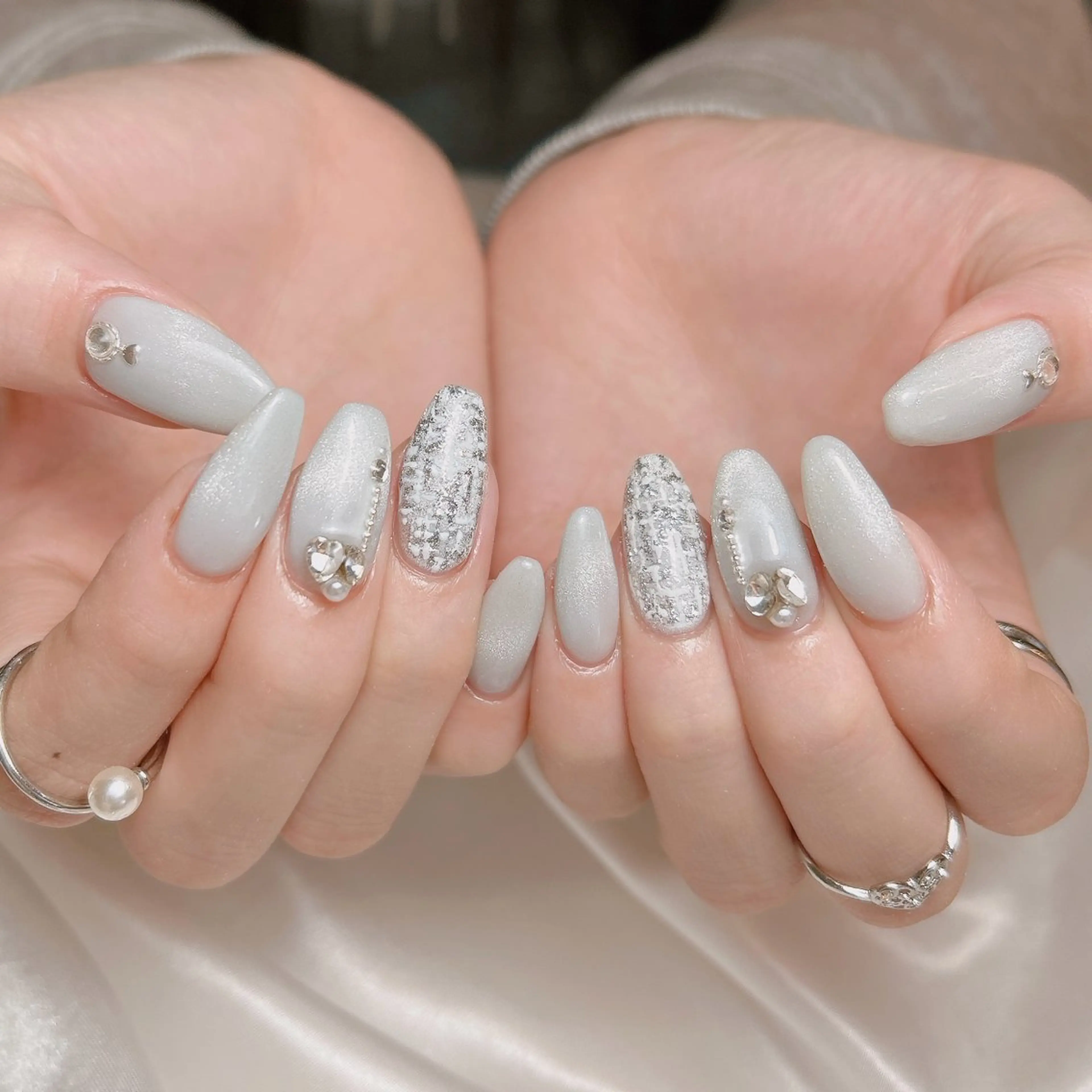 ネイル ハンドネイル junna のぞいてねのネイルデザイン