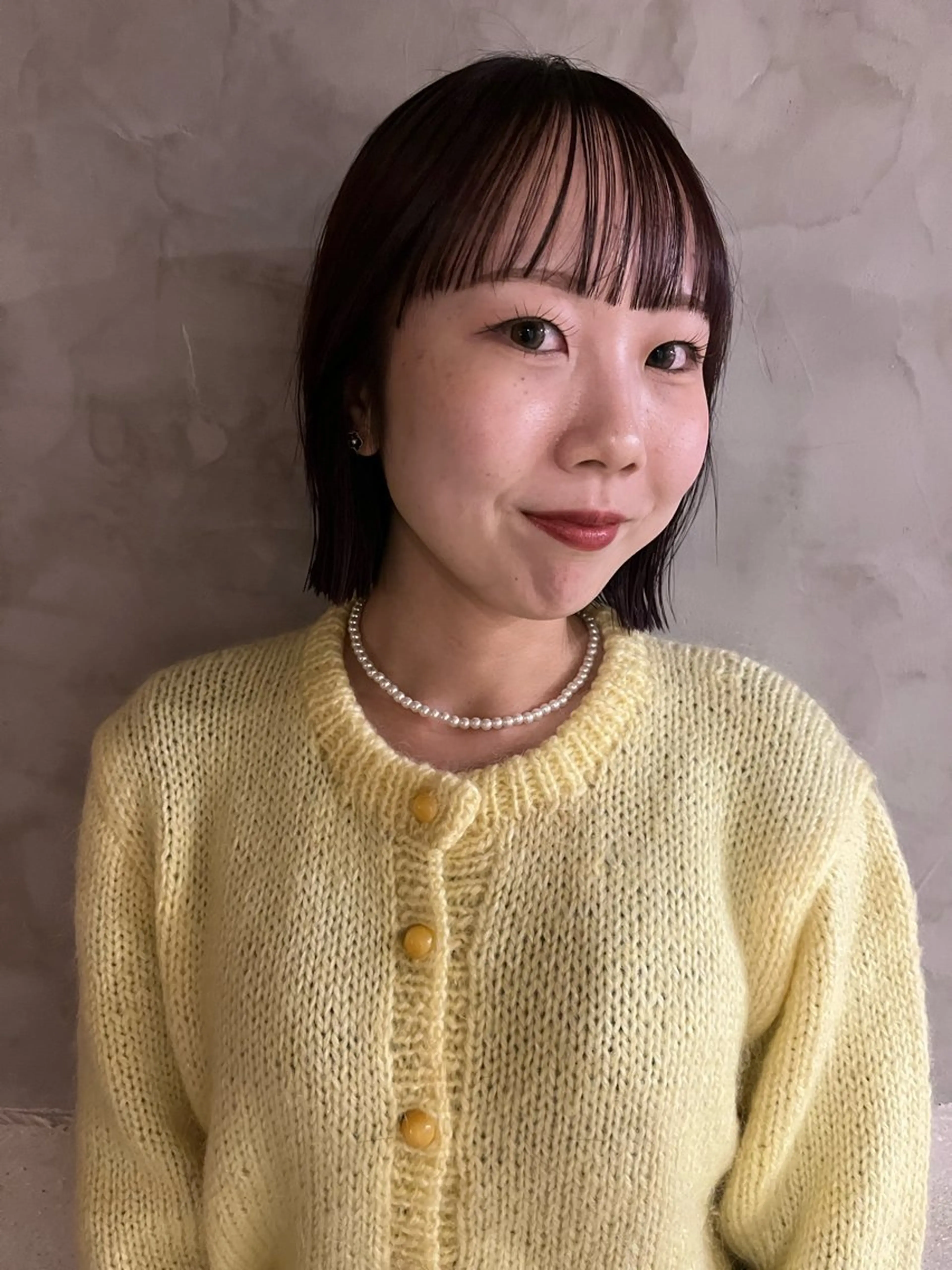 ミディアム カラー カット ヘアカラー niche所属・niche　東 くるみ 🩰のヘアスタイル