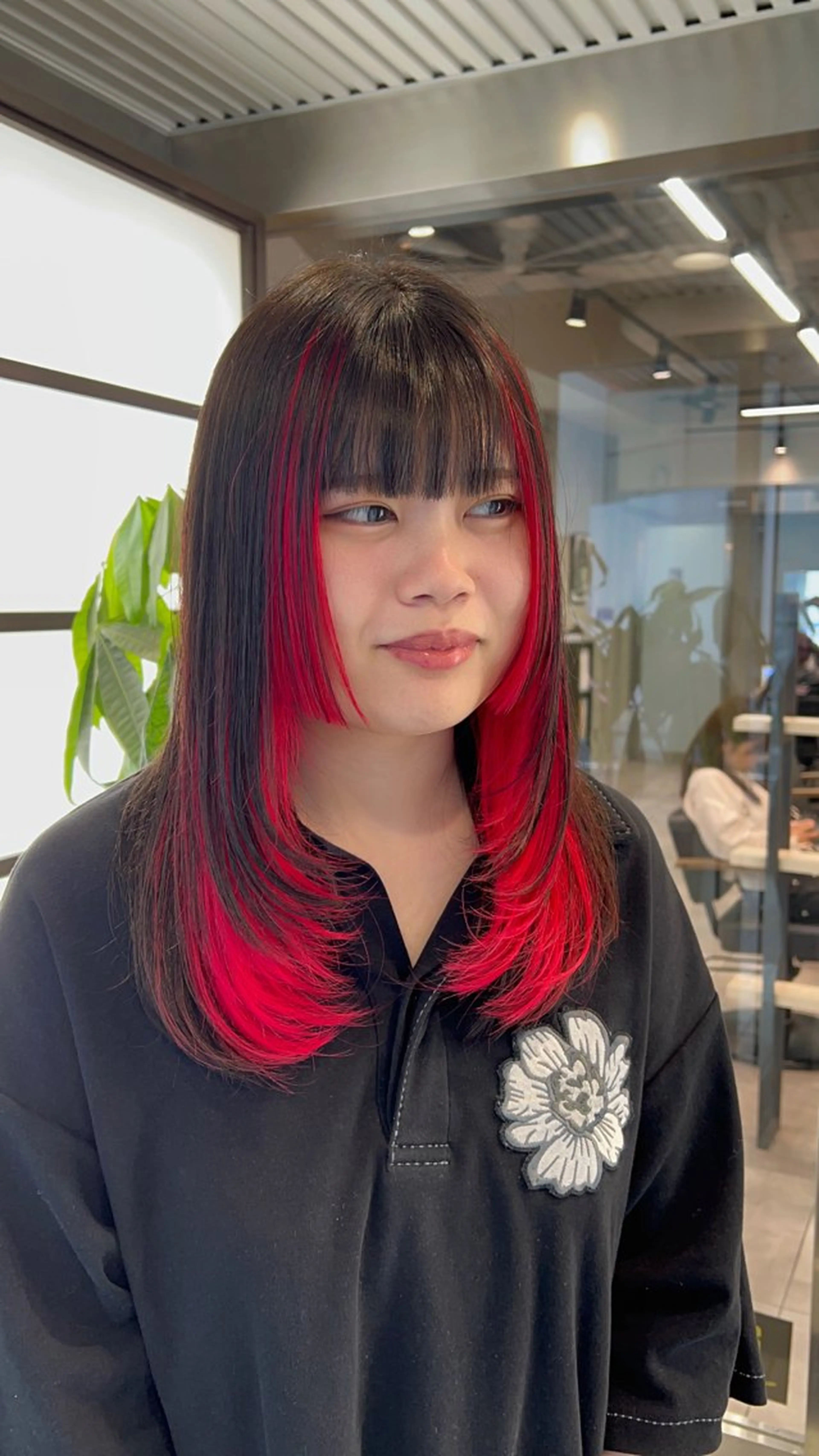 ロング カラー ヘアカラー 🌞レイヤー×カラー 前川那津美🌞のヘアスタイル