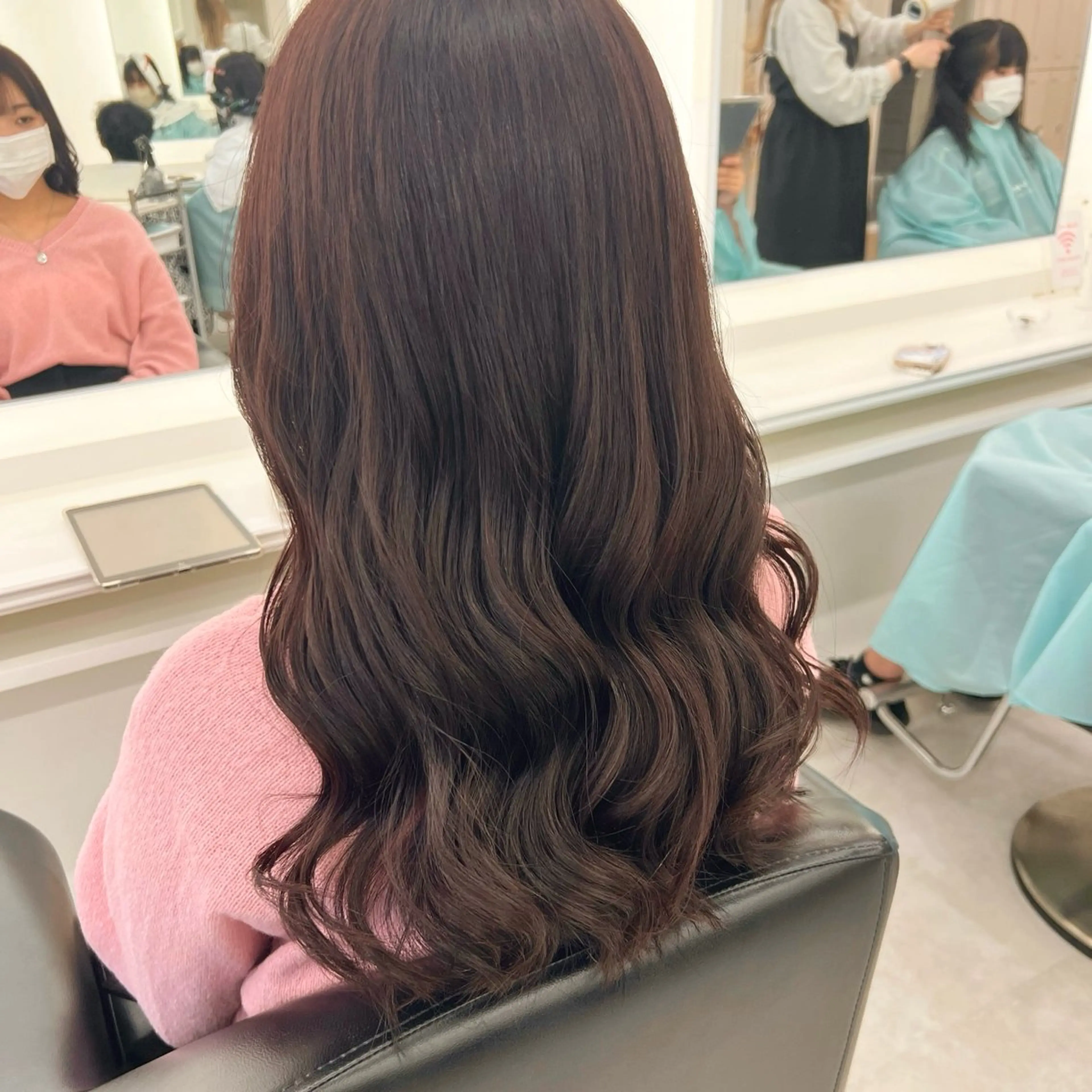 ロング カラー ParveMix￤ 大賀さつき🍨🤍のヘアスタイル