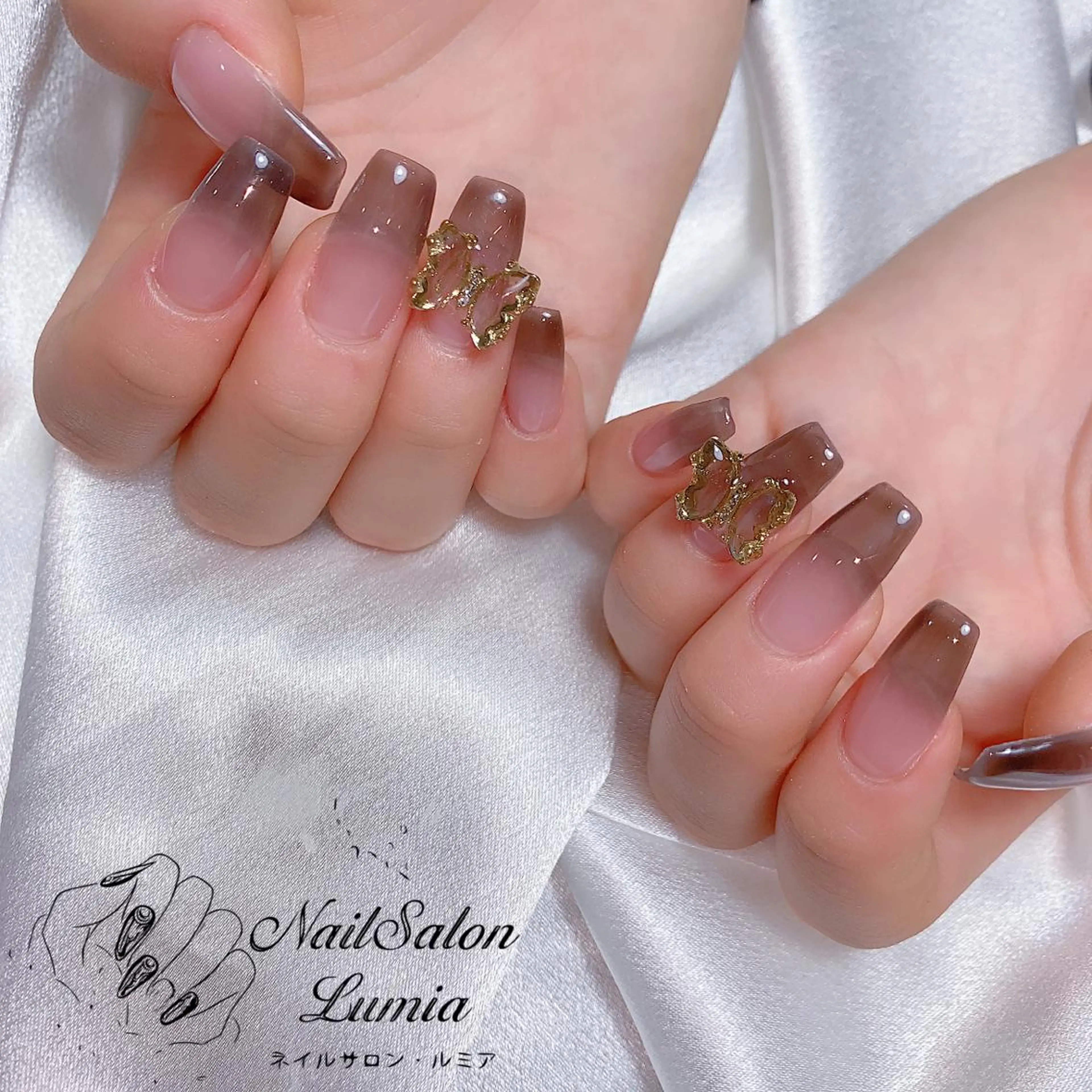 ネイル ハンドネイル ネイルサロン ルミア Lumia 店長のネイルデザイン