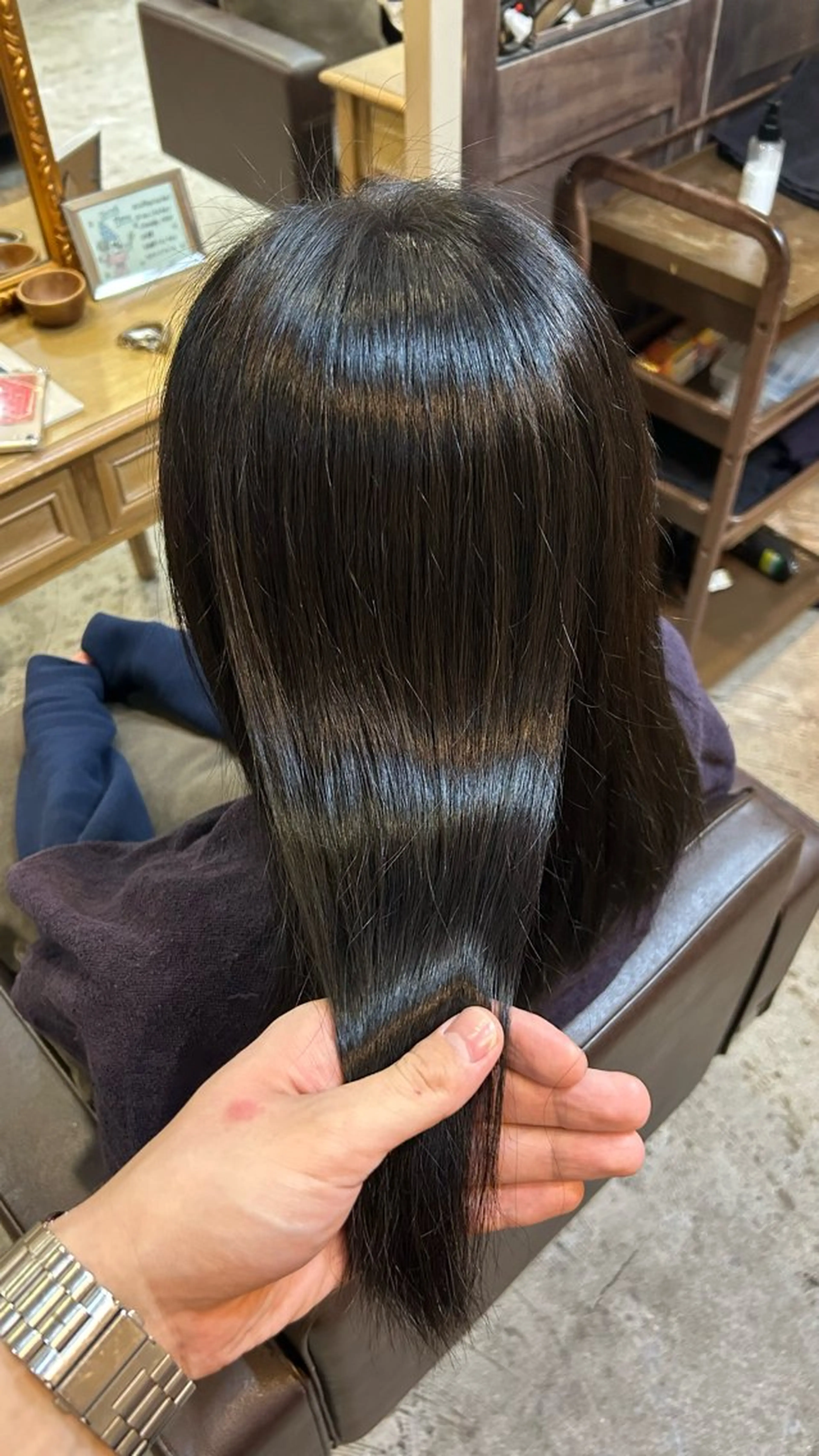 ロング カラー 小澤 一稀のヘアスタイル