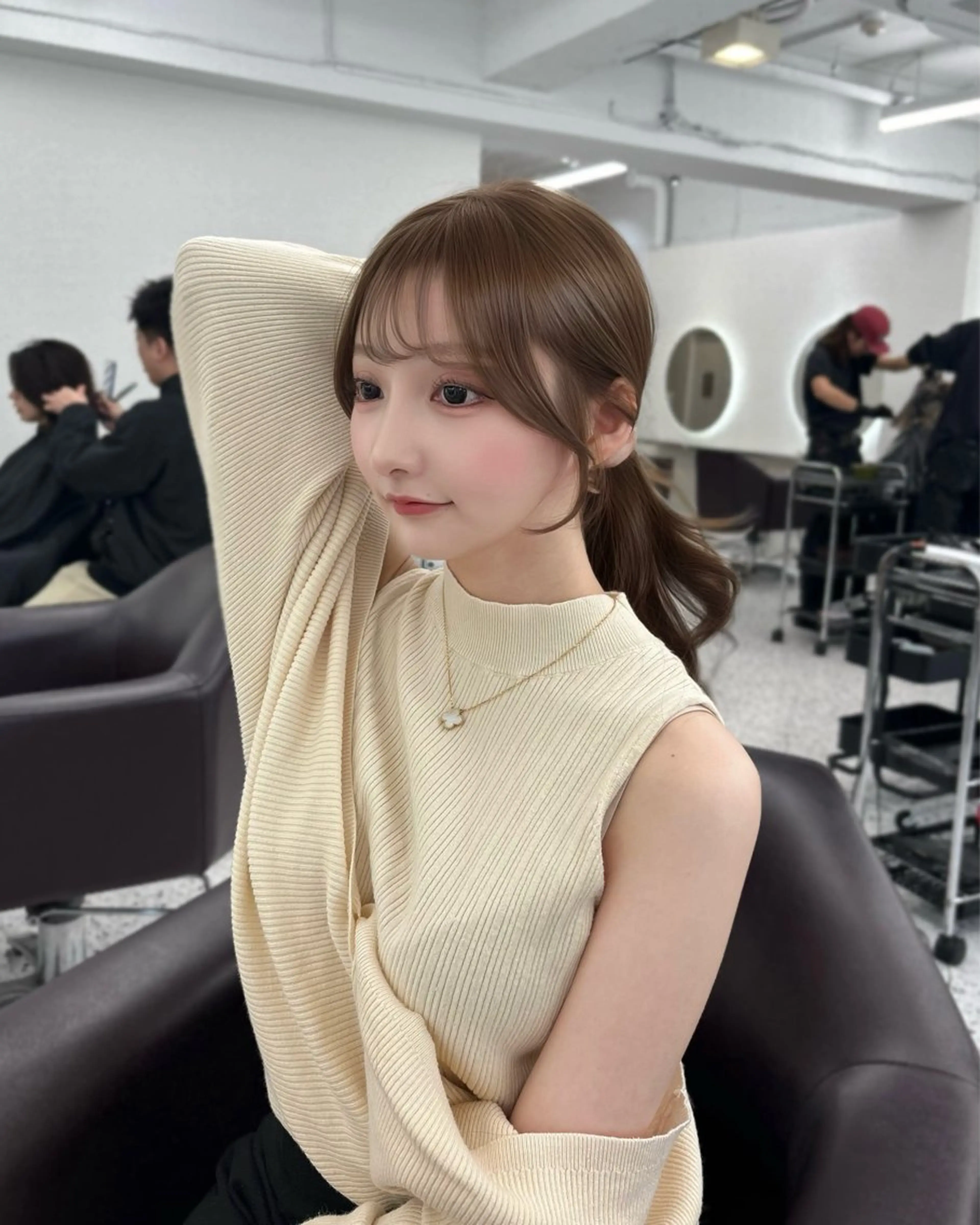 【1ミリのこだわり🇰🇷】前髪カット(メンズもOK) #韓国ヘアの写真