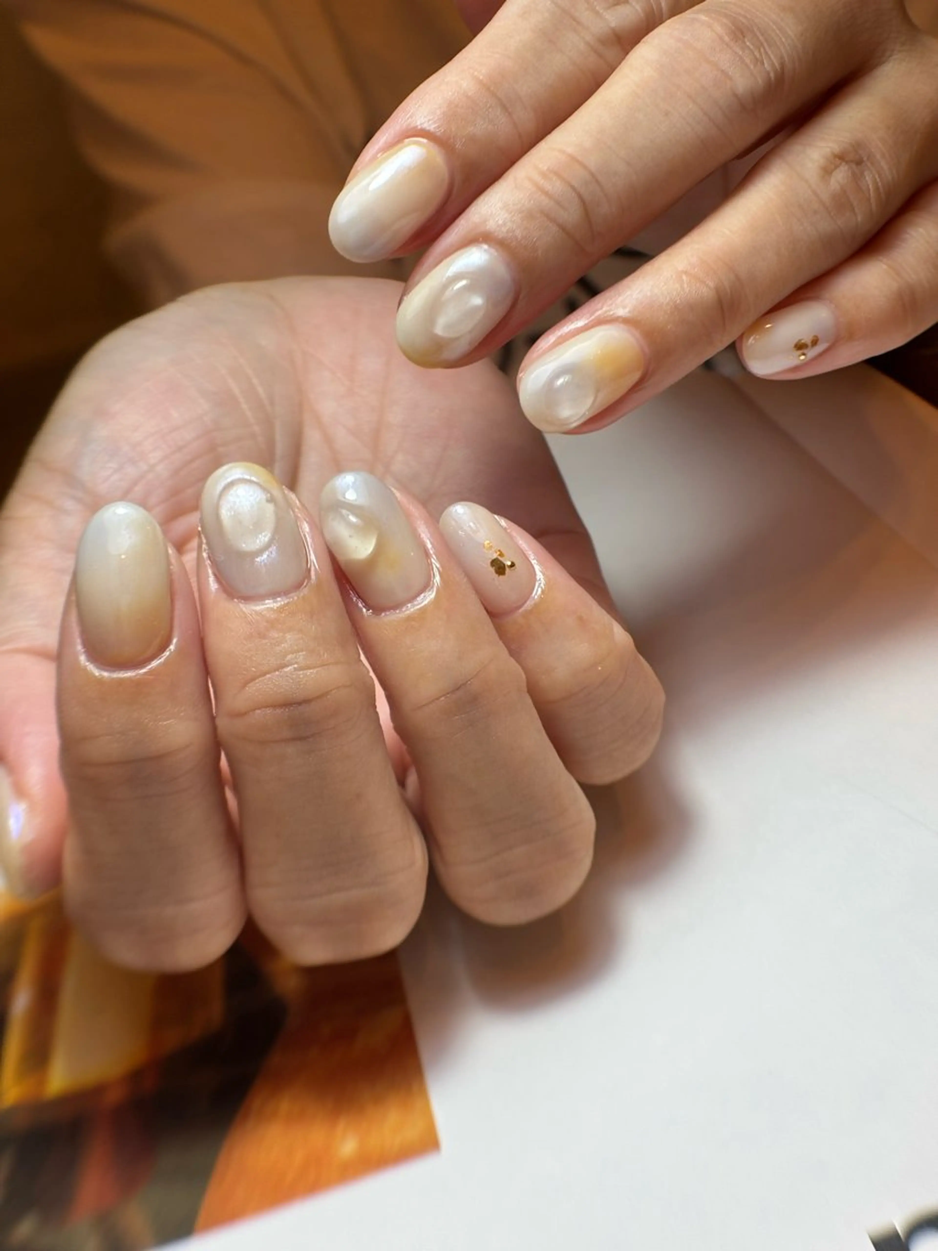 ネイル フットネイル ジェルネイル マグネットネイル ニュアンスネイル ワンカラーネイル ハンドネイル illum hicariのネイルデザイン