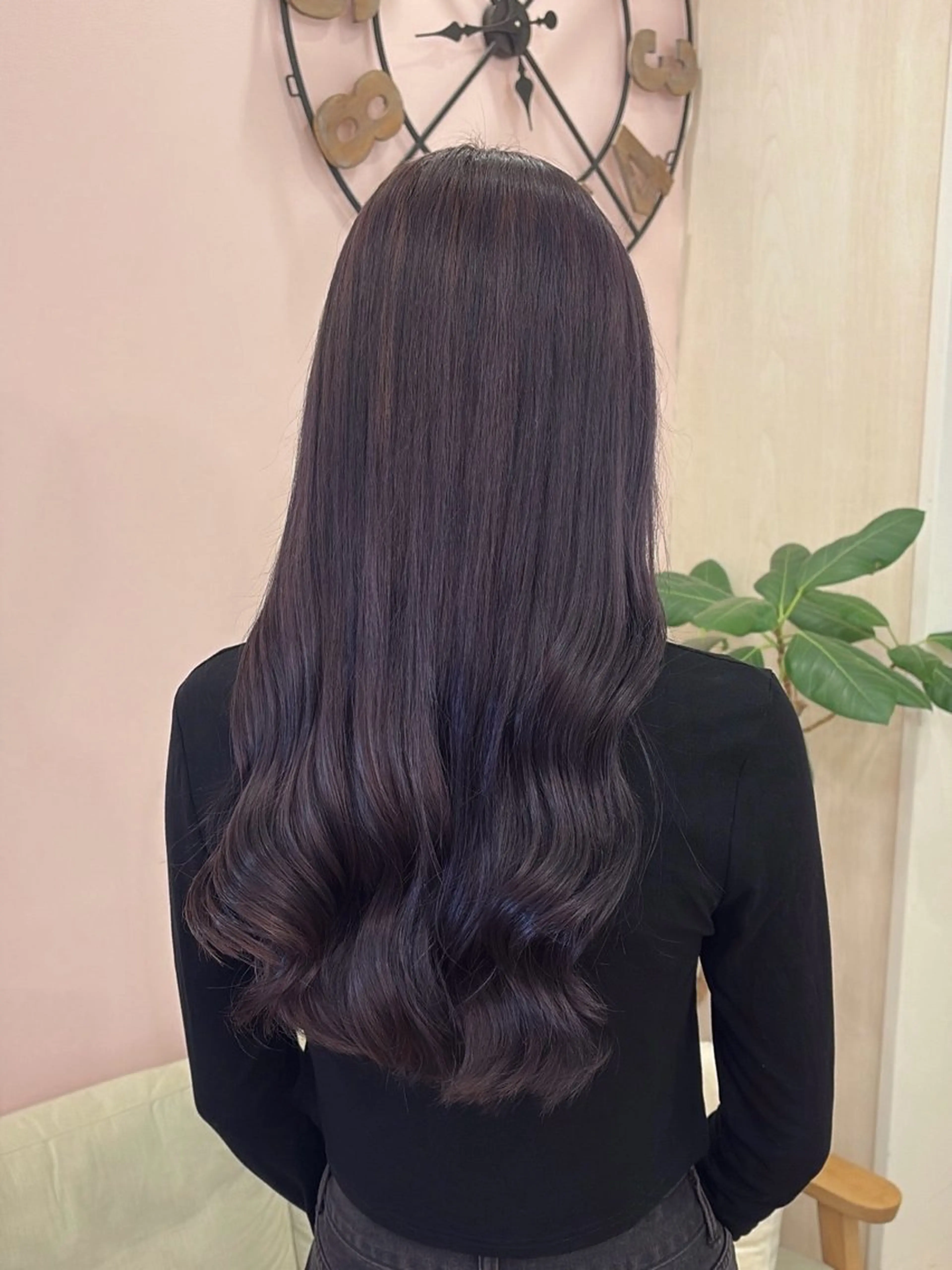 ロング カラー ヘアカラー トリートメント 韓国ヘア🧸髪質改善 🧸きくちみさきのヘアスタイル