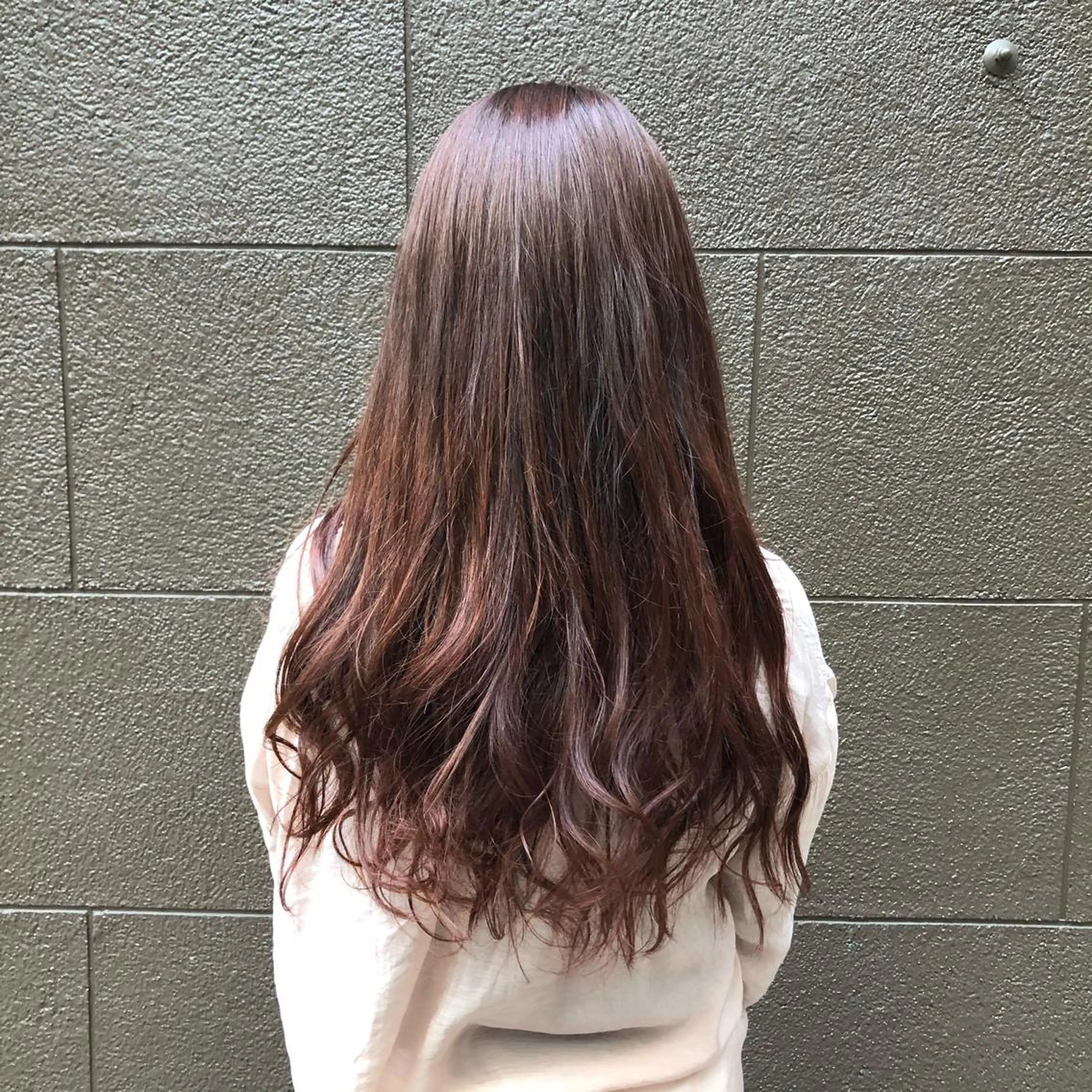 ロング カラー ヘアアレンジ 🎀野崎 美玖𝜗𝜚˚⋆のヘアスタイル