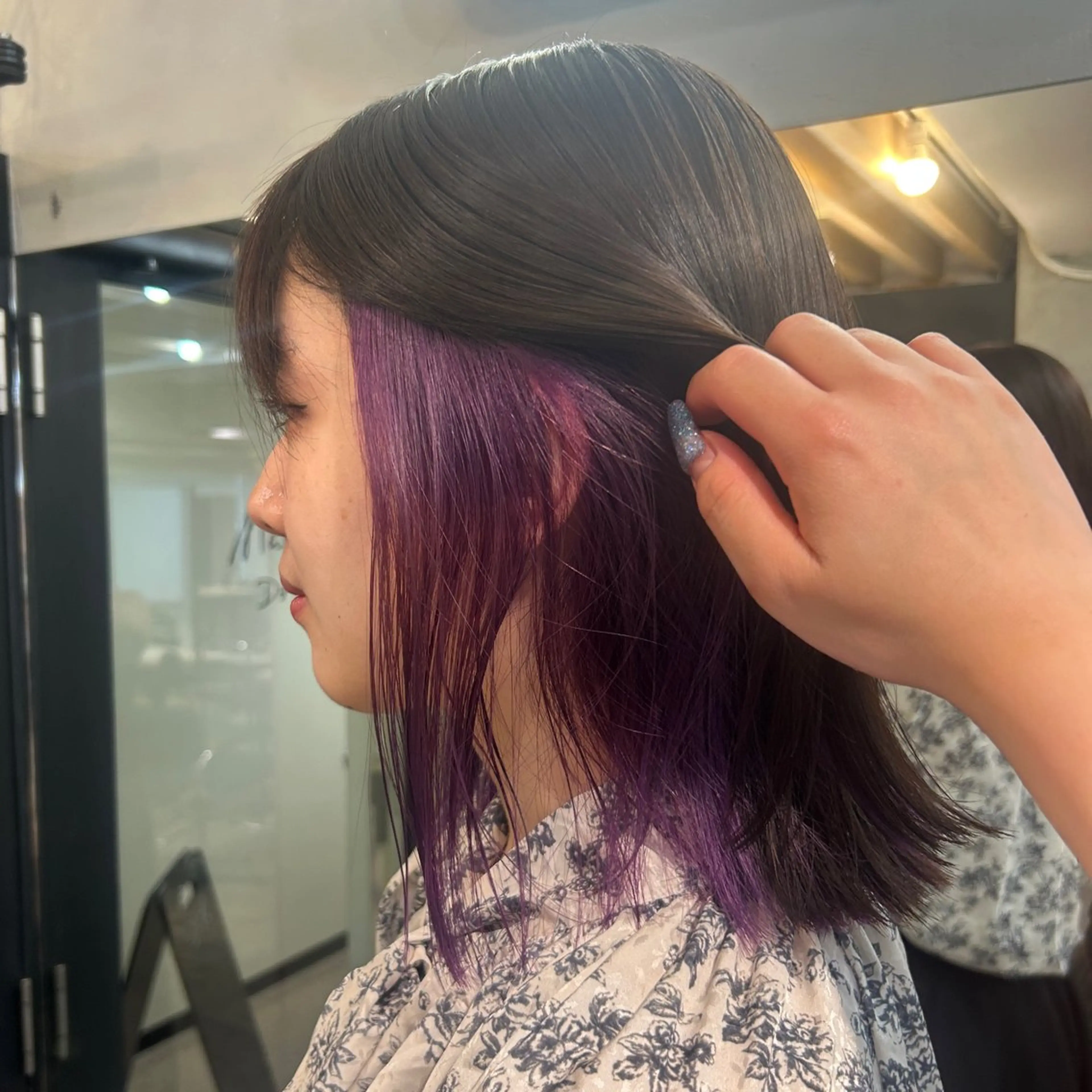 ショート カラー ヘアカラー トリートメント ✨うる艶/ブリーチ✨ 𝓡𝒖𝓷𝐚💋のヘアスタイル