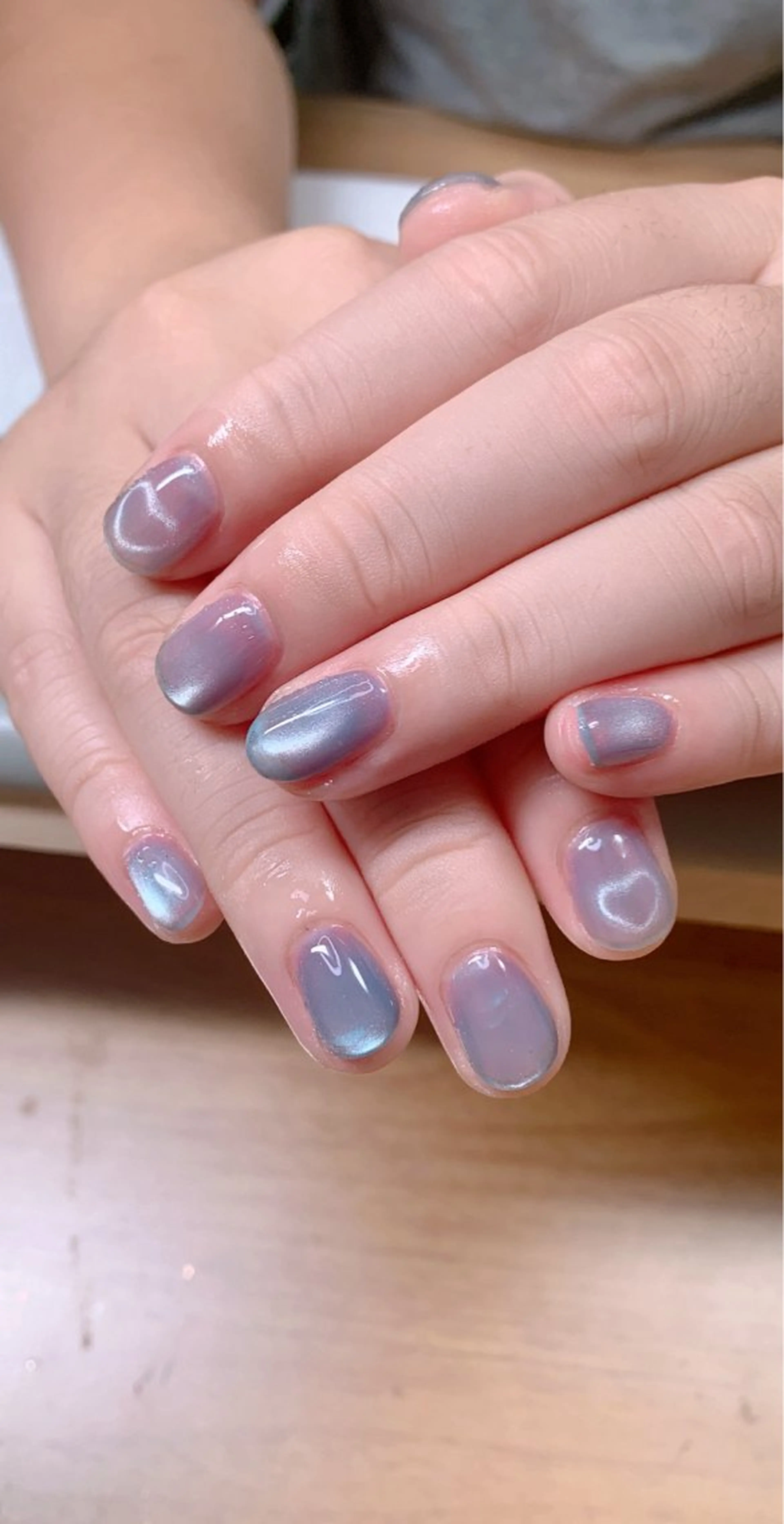ネイル ハート キラキラネイル マグネットネイル ビー玉ネイル オフィスネイル Cute Tips nailのネイルデザイン