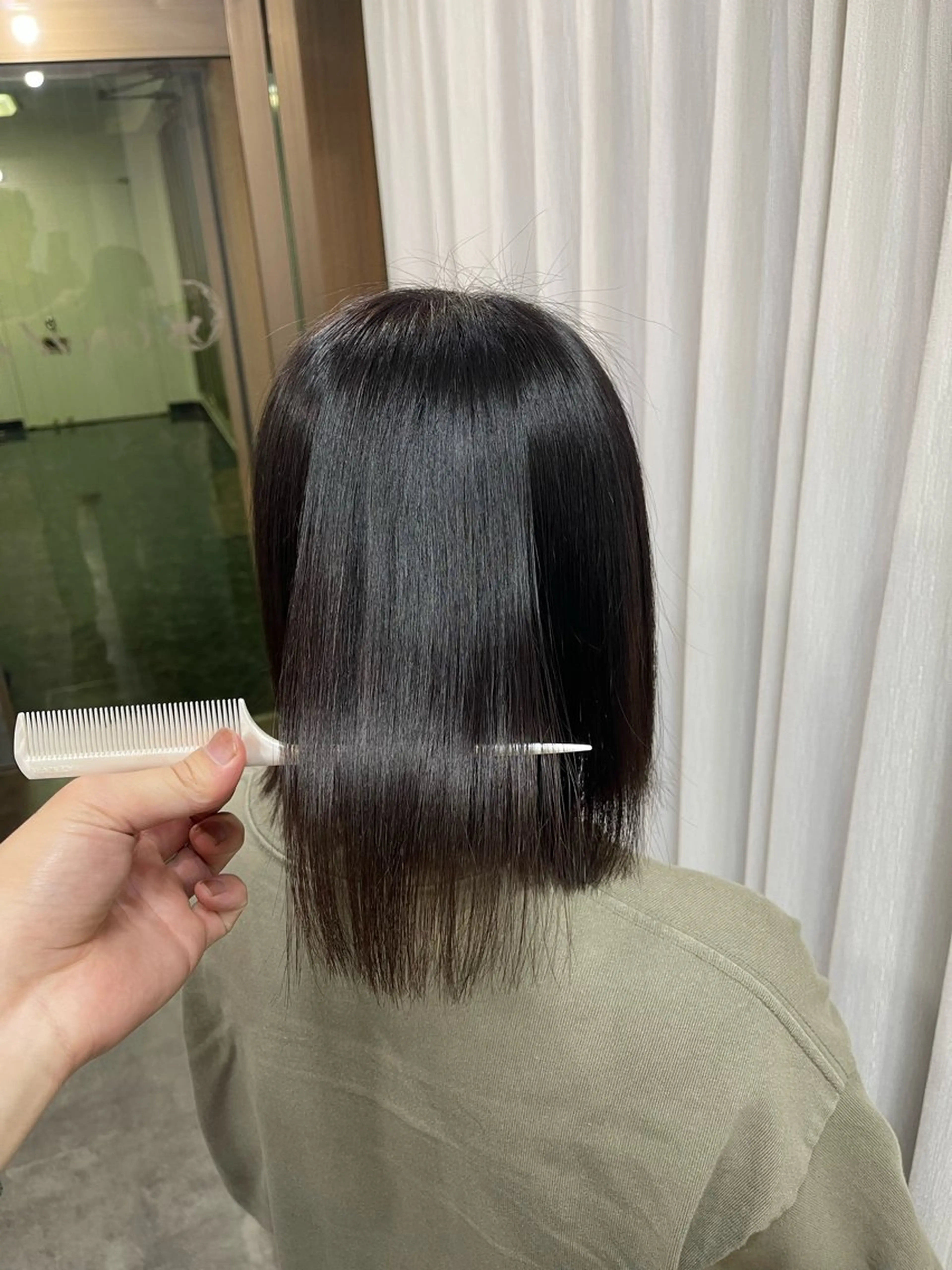 ショート 髪質改善 トリートメント SOYON西大寺店所属・ダブルカラー/ 髪質改善💎安藤のヘアスタイル