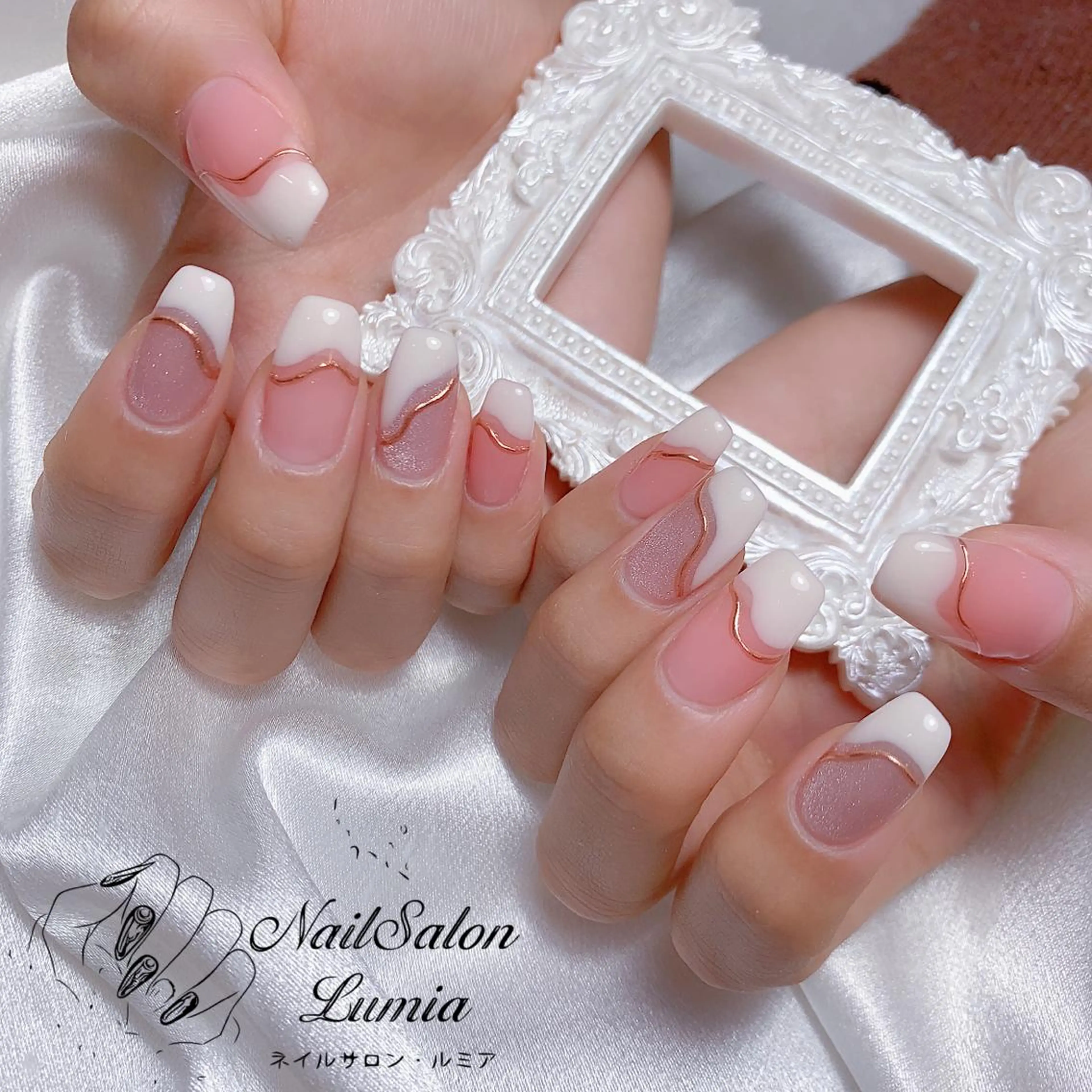 ネイル ハンドネイル ネイルサロン ルミア Lumia 店長のネイルデザイン