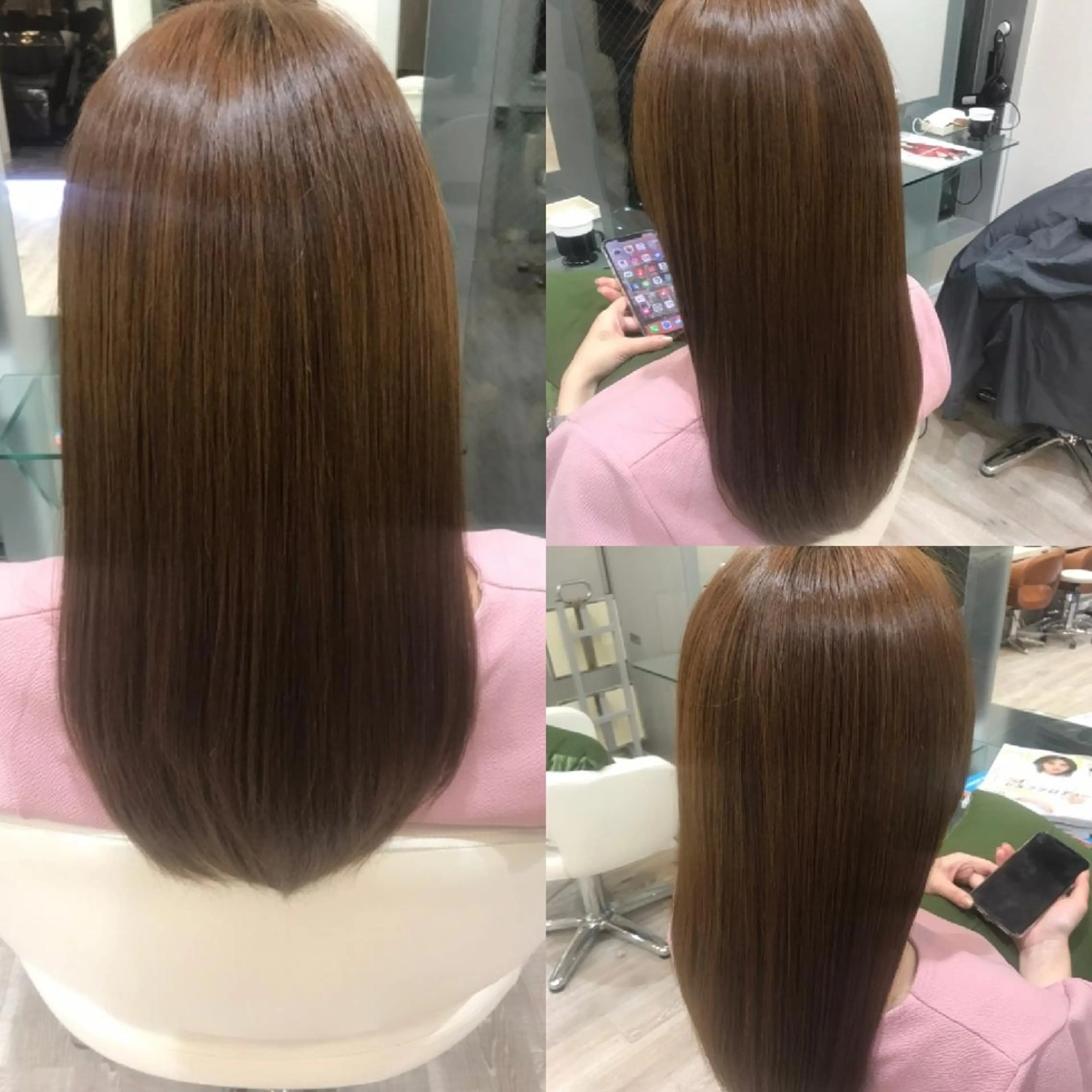 ロング カラー 髪質改善 トリートメント 酸熱トリートメント 専属担当 高見澤智行のヘアスタイル