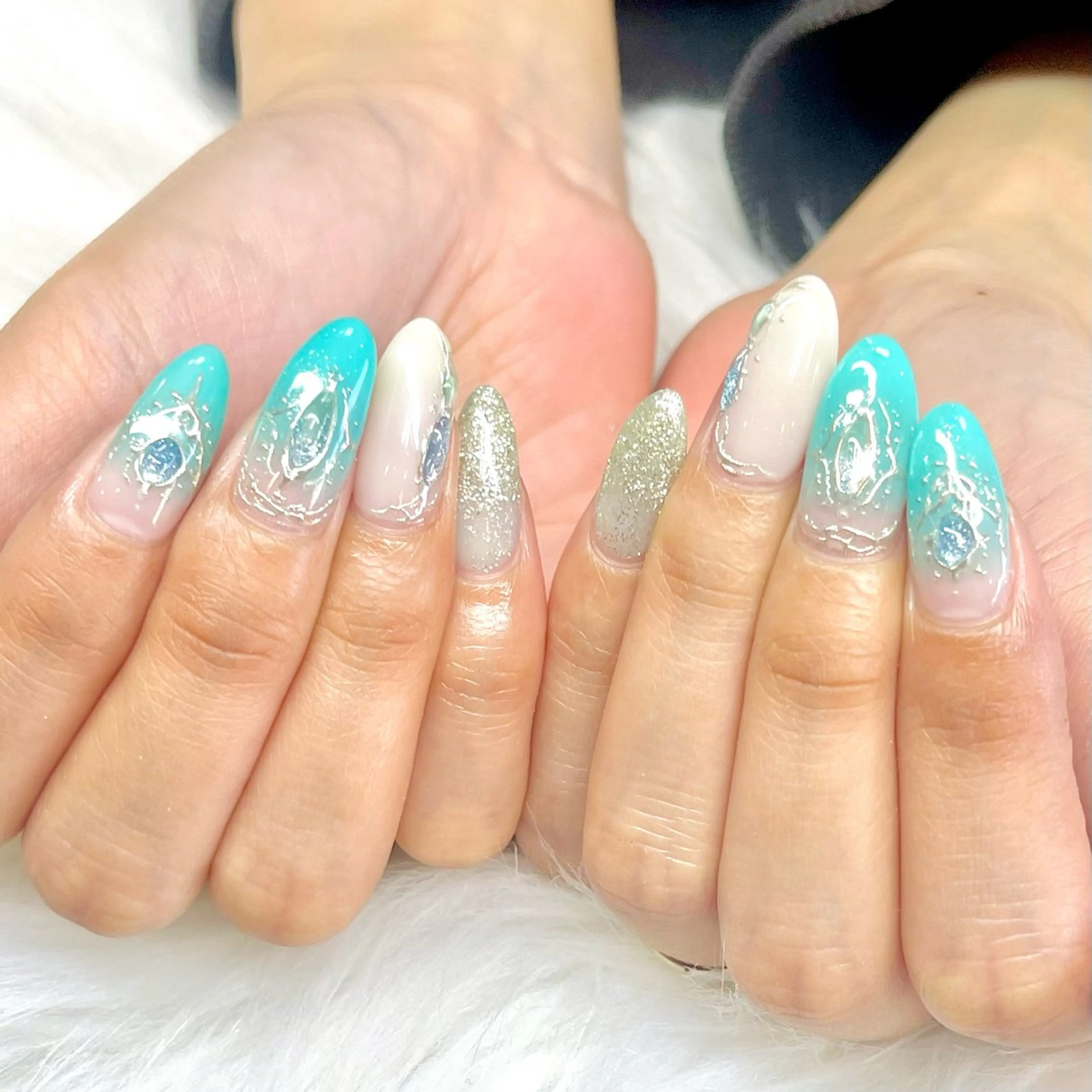 ネイル 持ち込み Lealea nのネイルデザイン