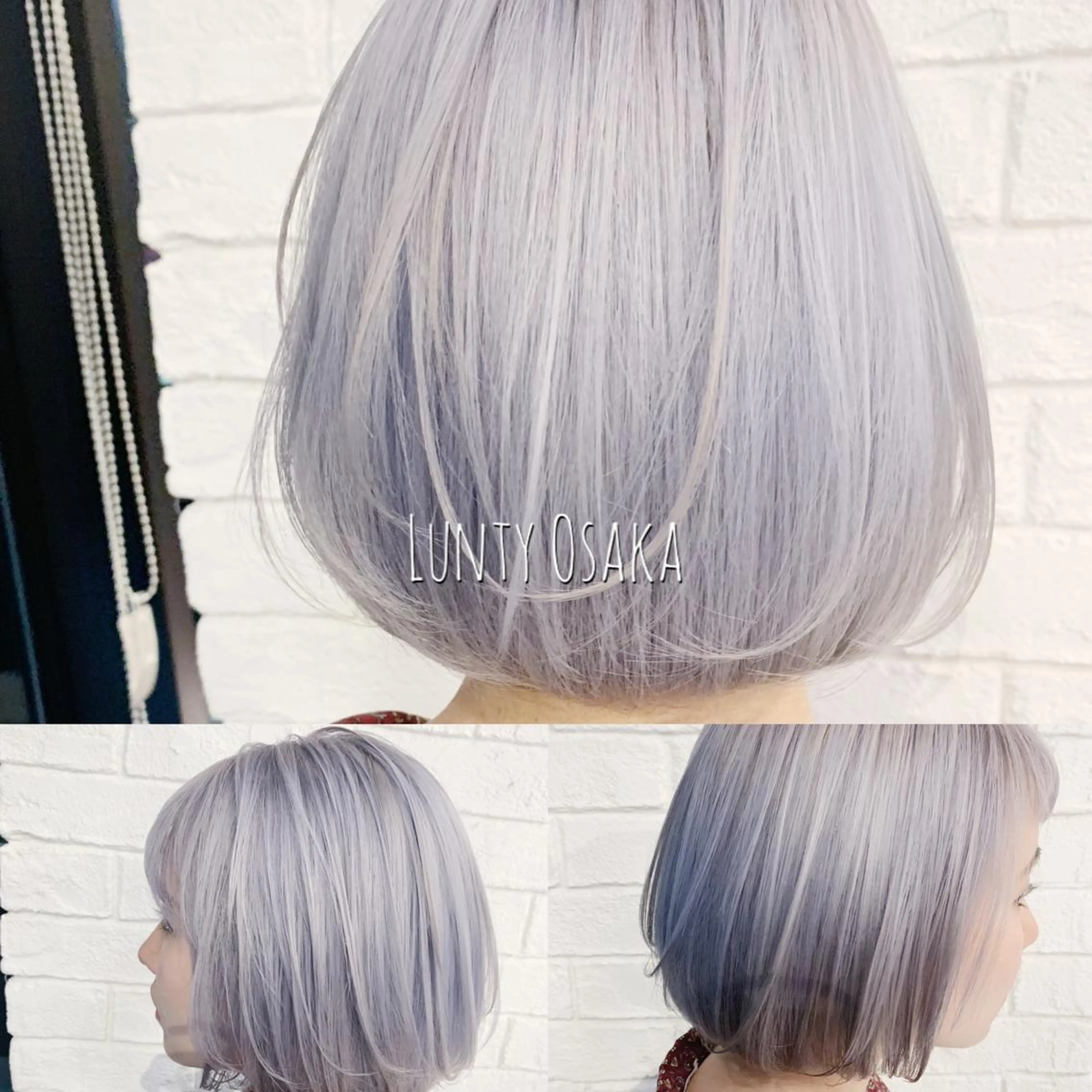 ショート カラー enn. bleach by t.a.g所属・枚方/樟葉駅 3分 enn. AKIRAのヘアスタイル