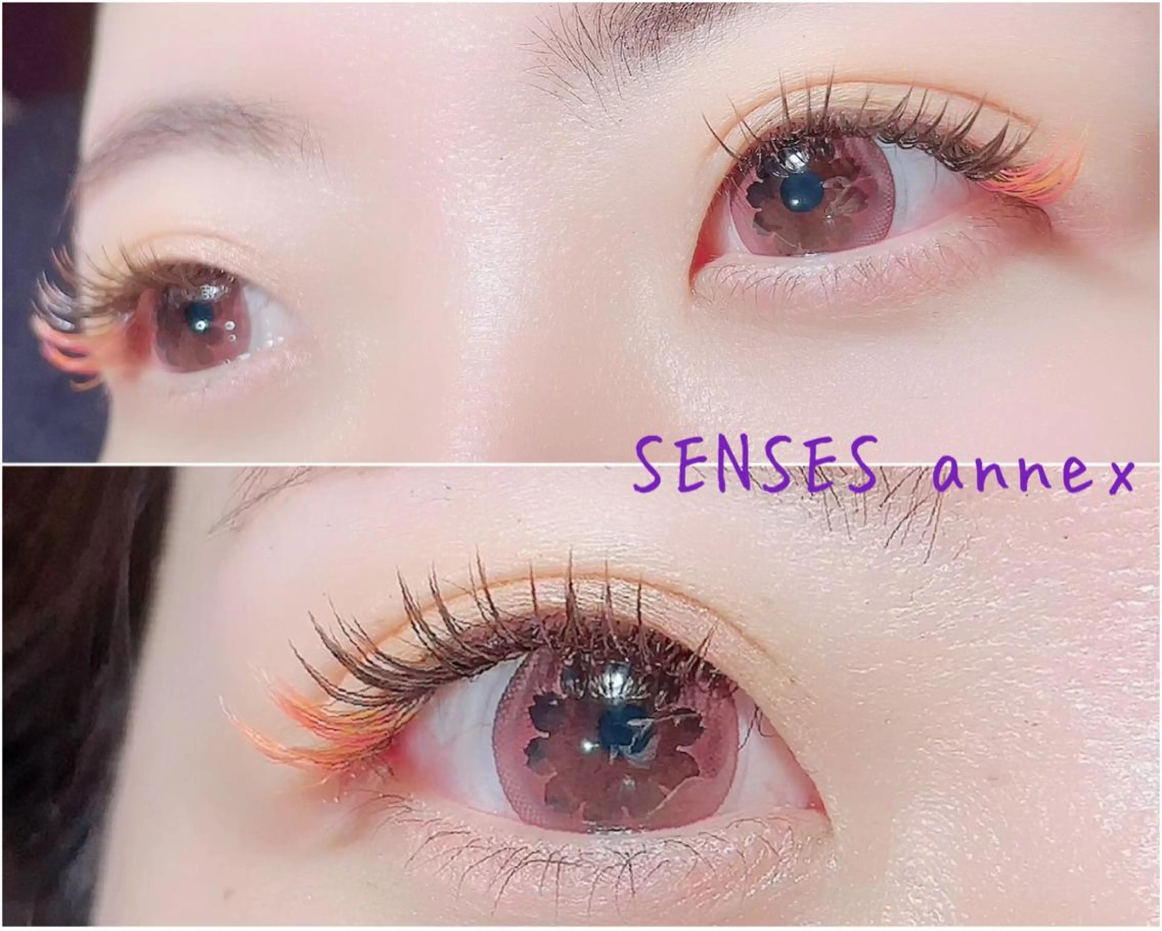 マツエク・マツパ SENSES_ WAKAのマツエク・マツパデザイン