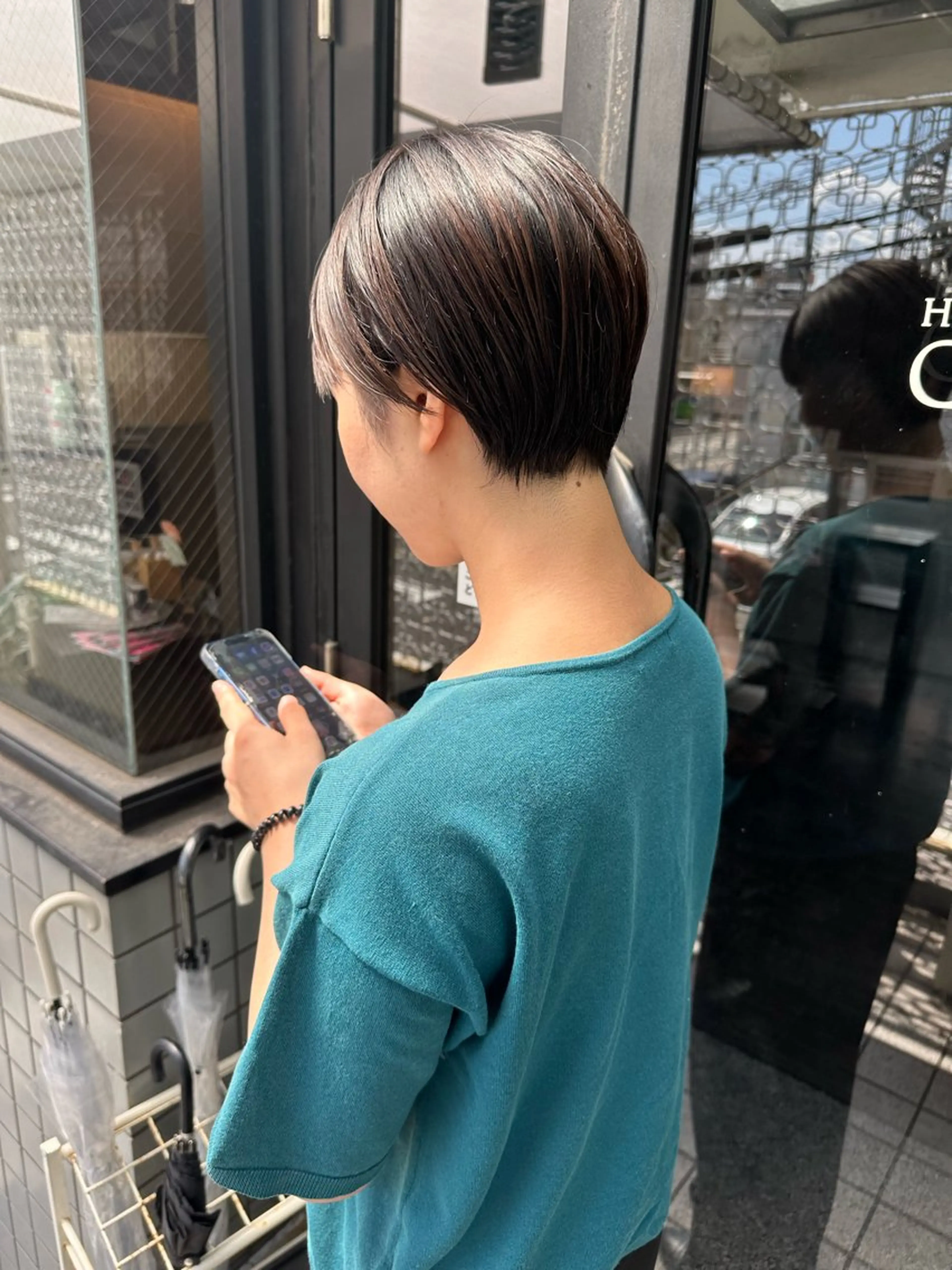 ショート カラー カット ヘアカラー トリートメント SAKURA✨ ショート/ボブのヘアスタイル