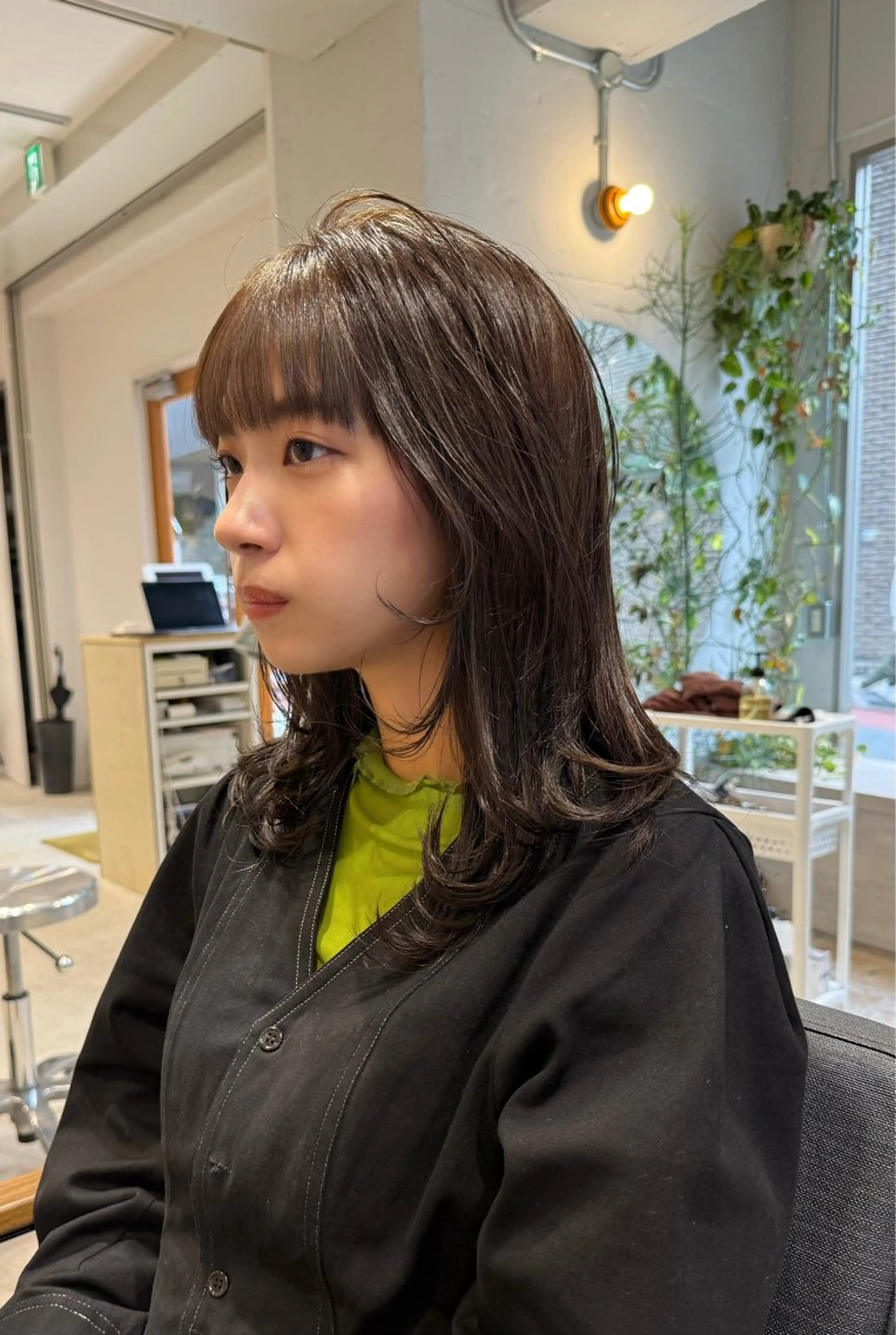 ミディアム カラー パーマ/ボブ /レイヤー チヒロのヘアスタイル