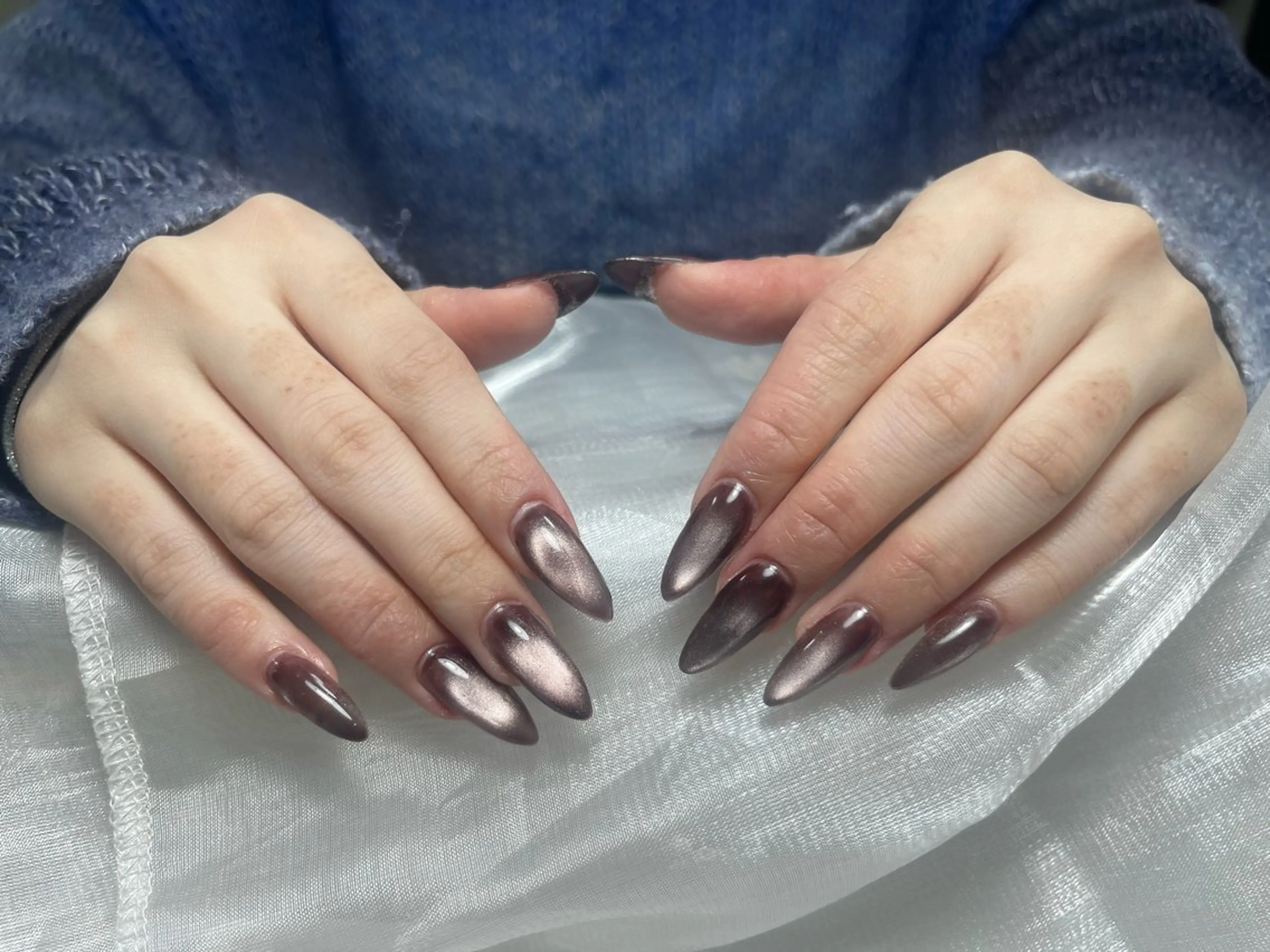 ネイル 長さ出し マグネットネイル ネイルチップ RIN Amiのネイルデザイン