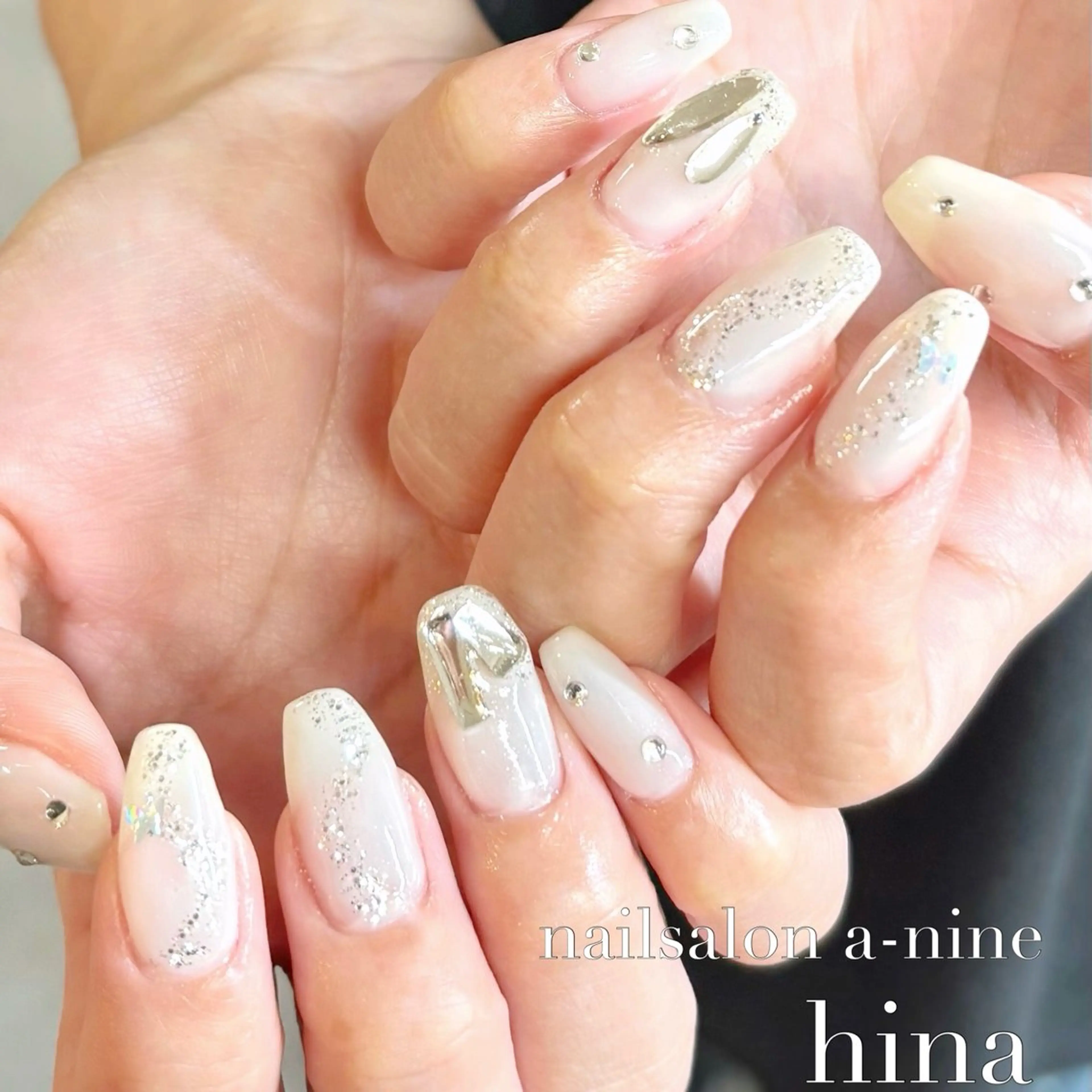 ネイル ネイルサロンエーナイン本店所属・【モデル募集中】 hina🌼のネイルデザイン