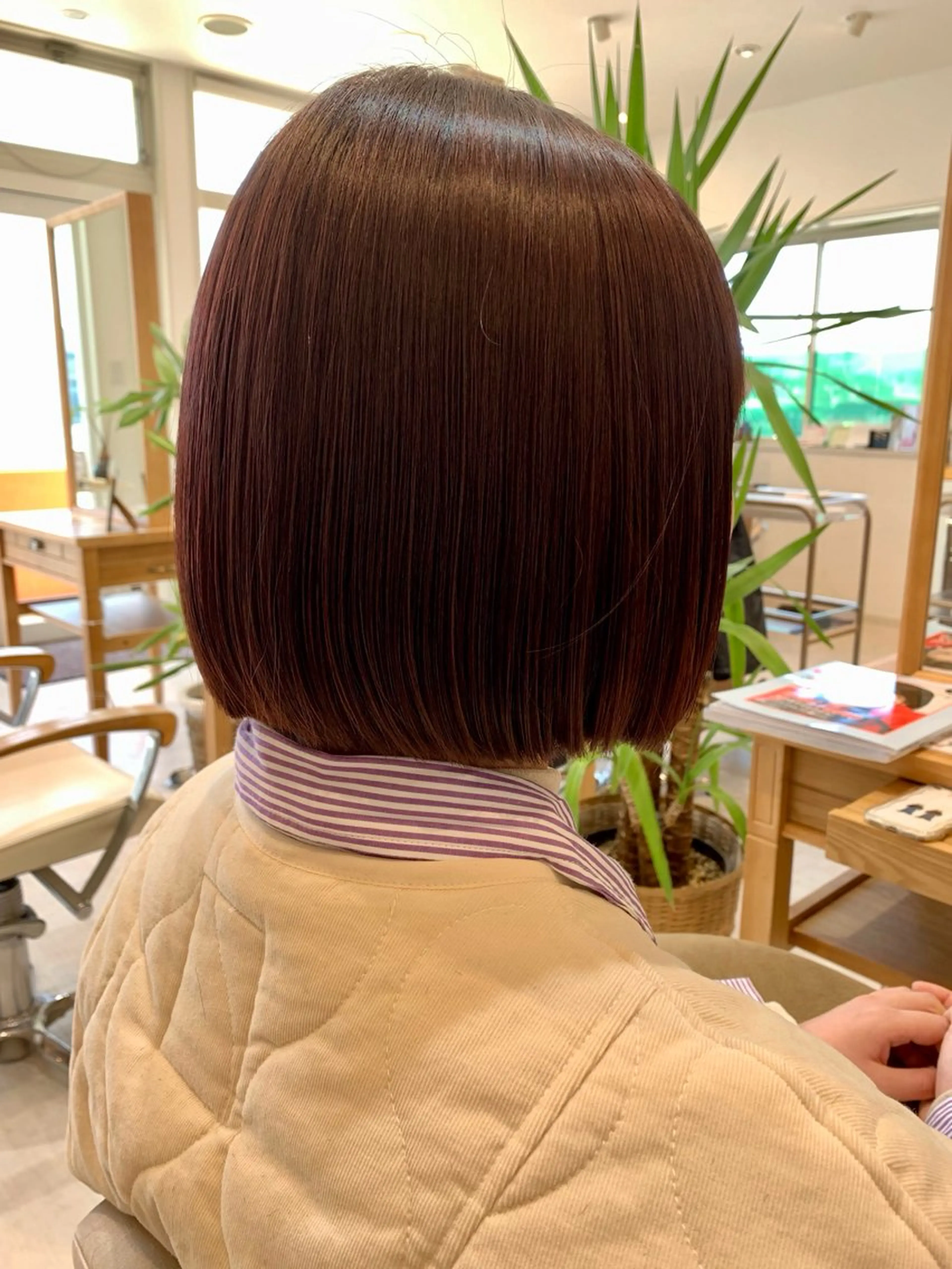 前髪カット+フローディア　サロントリートメントの写真