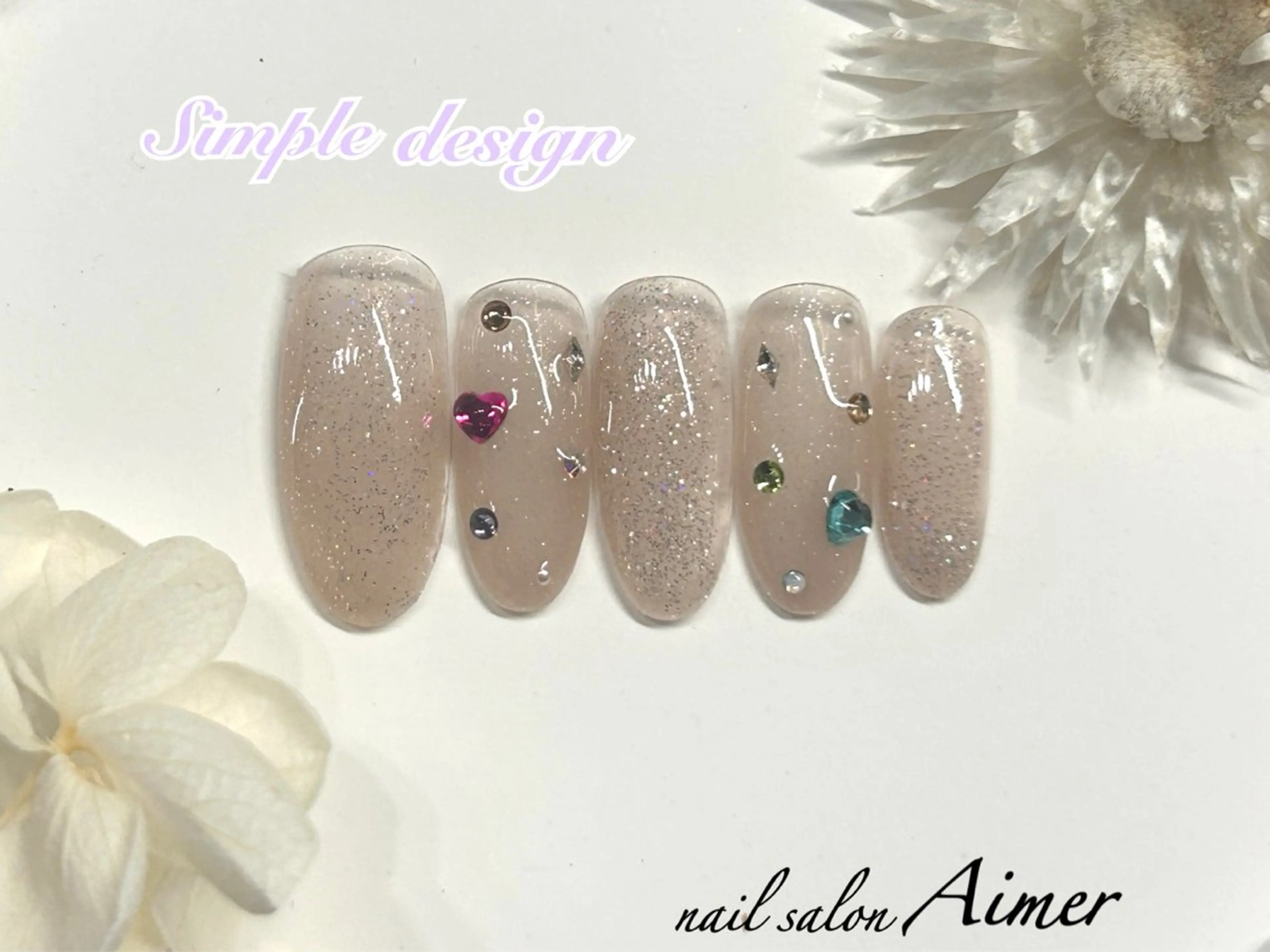 ネイル ハンドネイル nail salon Aimerのネイルデザイン