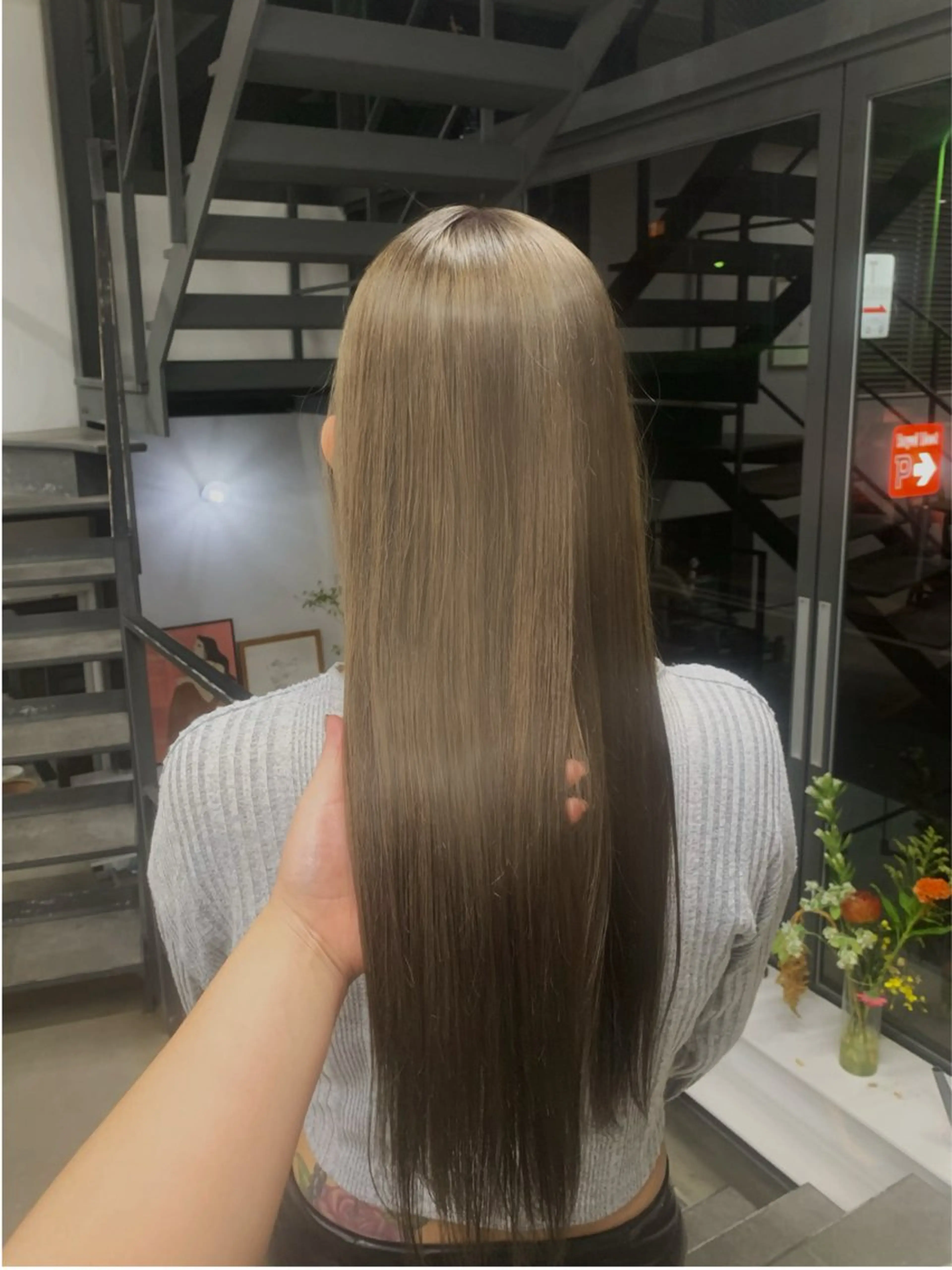 1ブリーチ➕オンカラーの写真